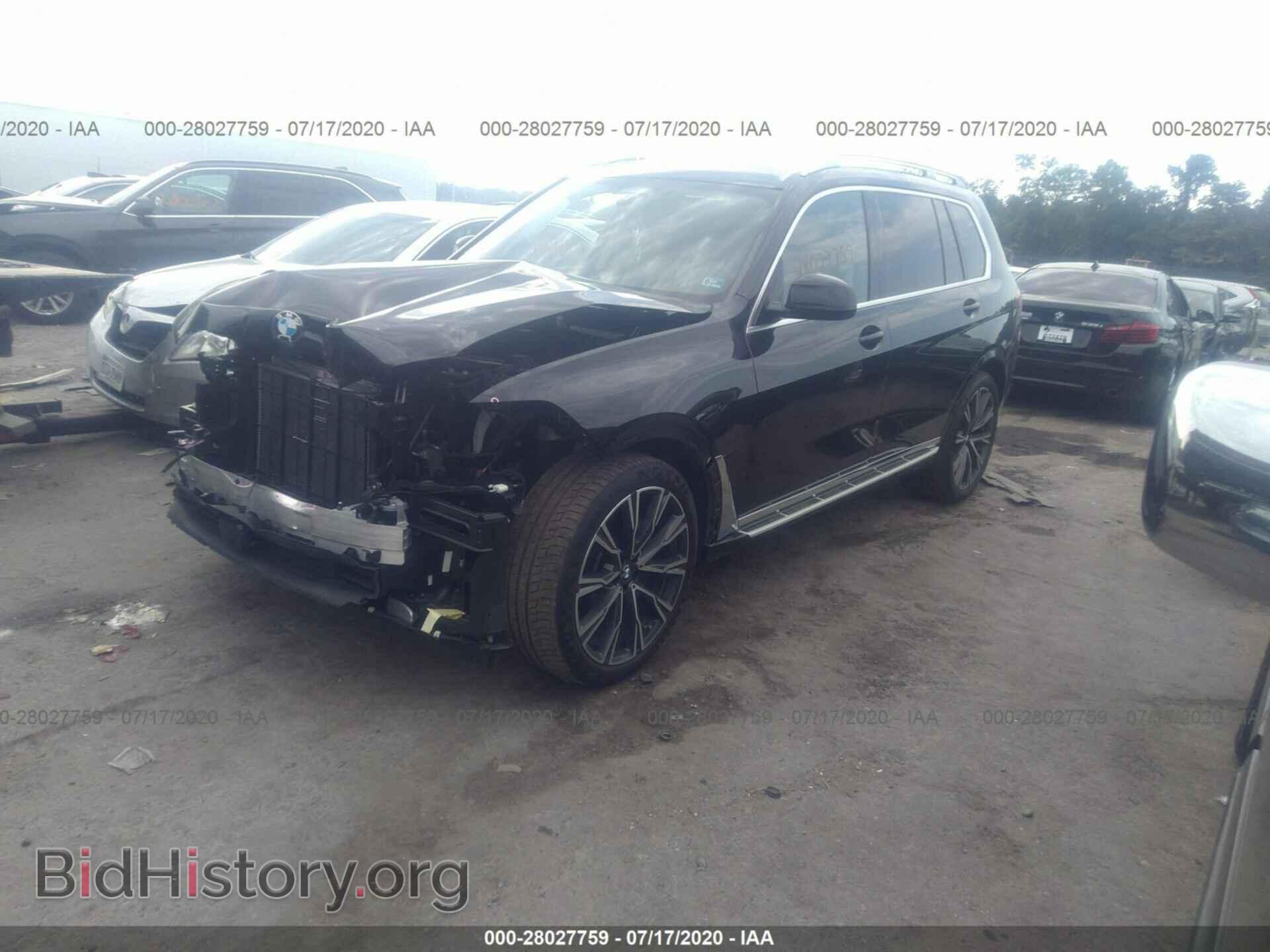 2019 BMW X7 - VIN: 5UXCW2C57KL088771 - Фото 2
