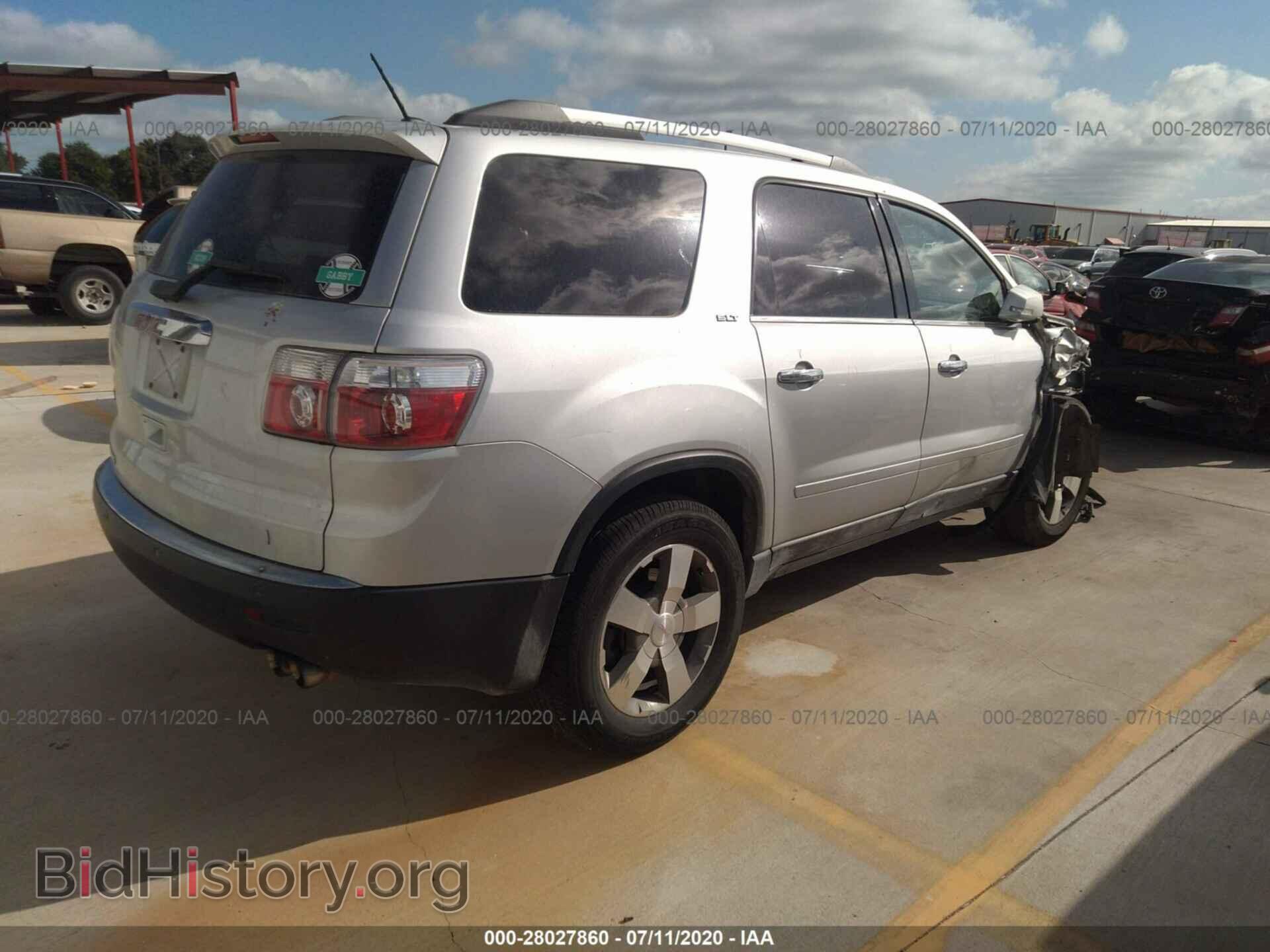 2012 GMC ACADIA - VIN: 1GKKRRED3CJ372675 - Фото 4