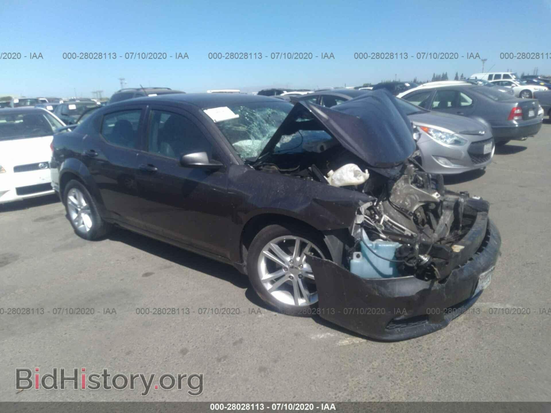 Photo 1C3CDZAB4EN233464 - DODGE AVENGER 2014