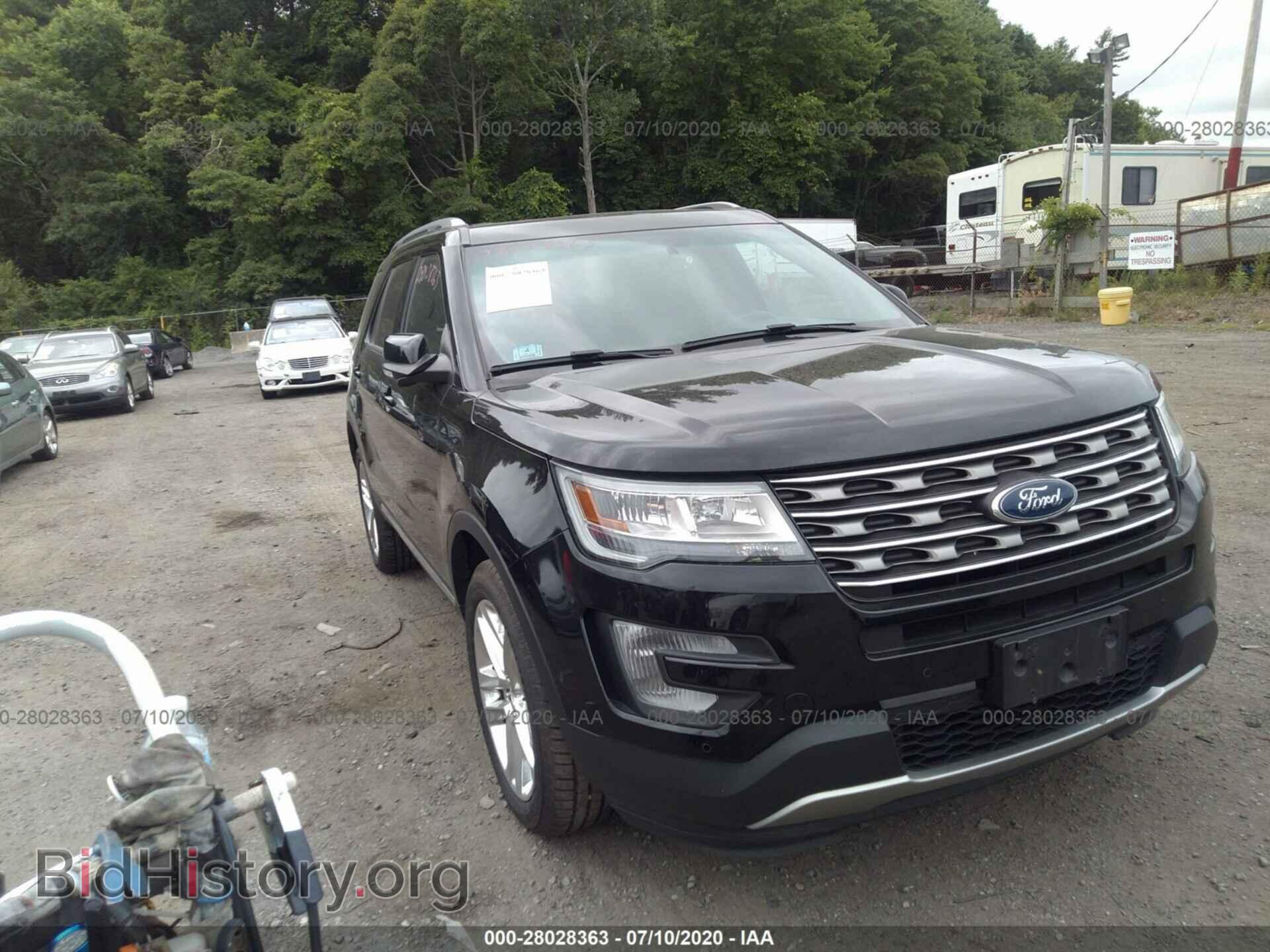 Фотография 1FM5K8D87HGA05869 - FORD EXPLORER 2017