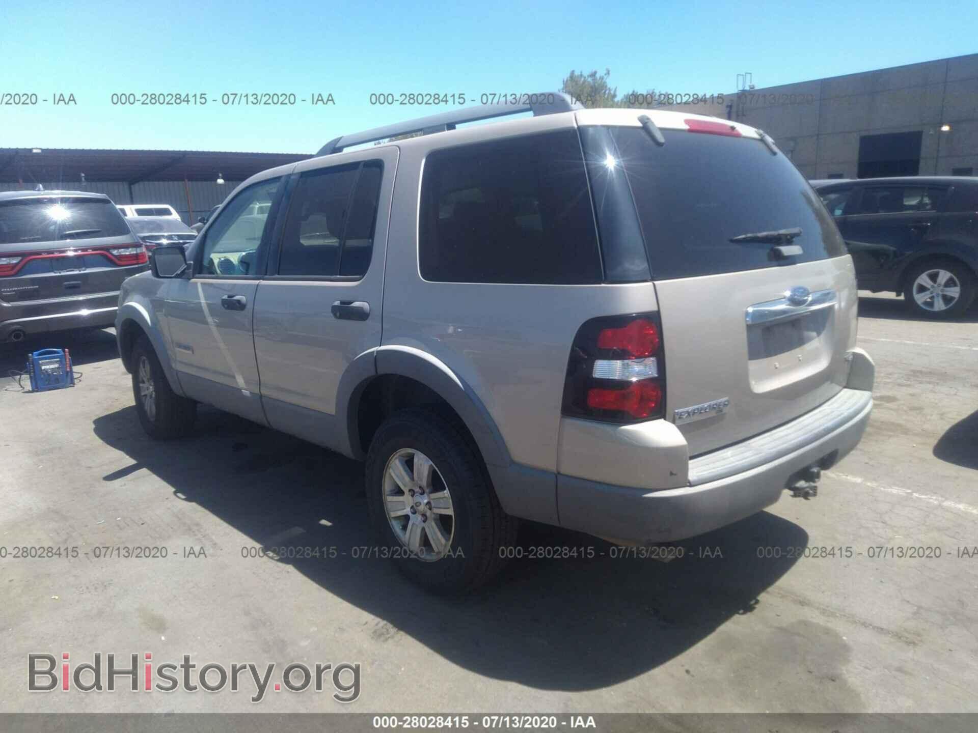 2006 FORD EXPLORER - VIN: 1FMEU63E66UB23027 - Фото 3