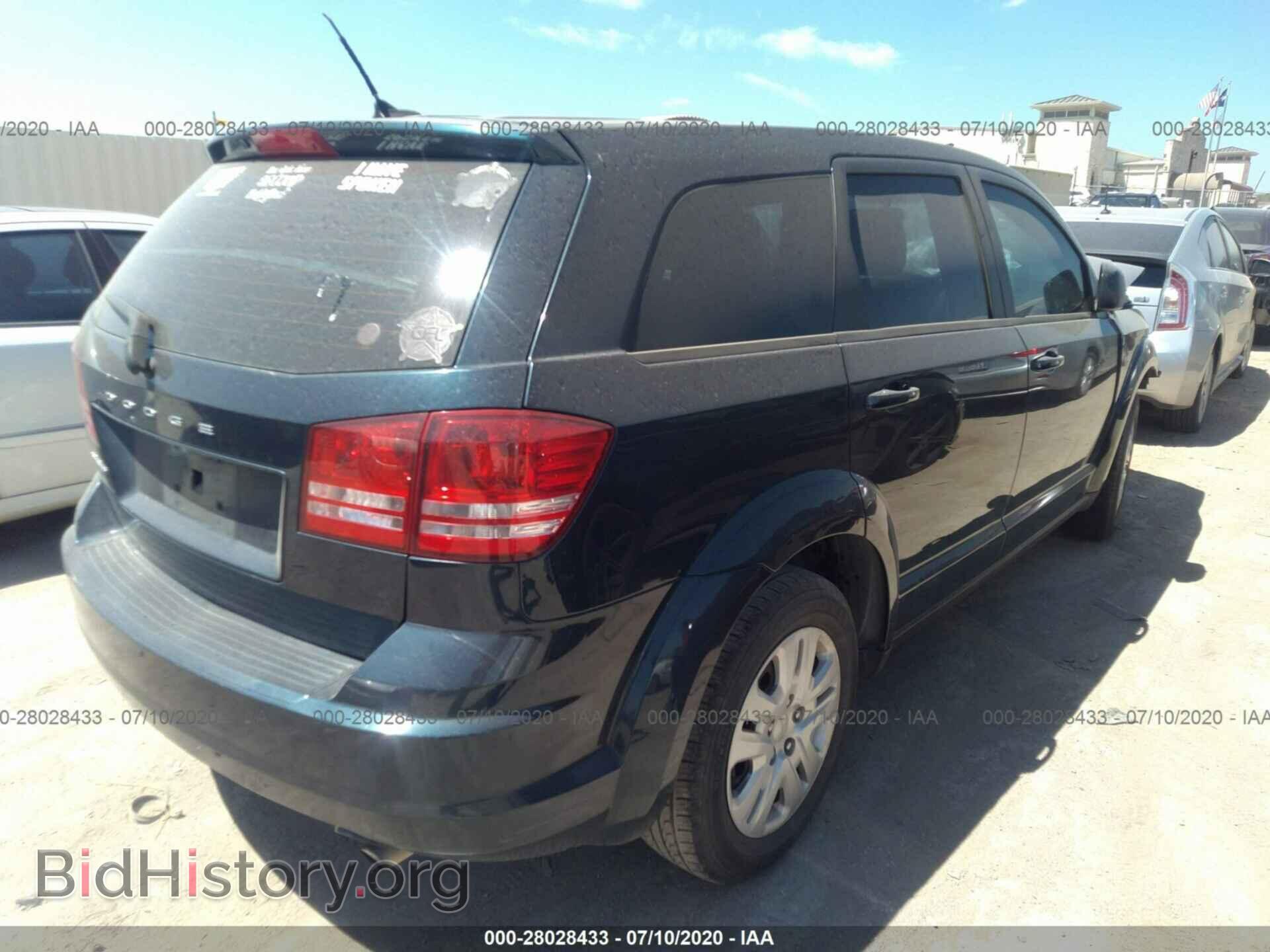 2014 DODGE JOURNEY - VIN: 3C4PDCAB3ET132720 - Фото 4