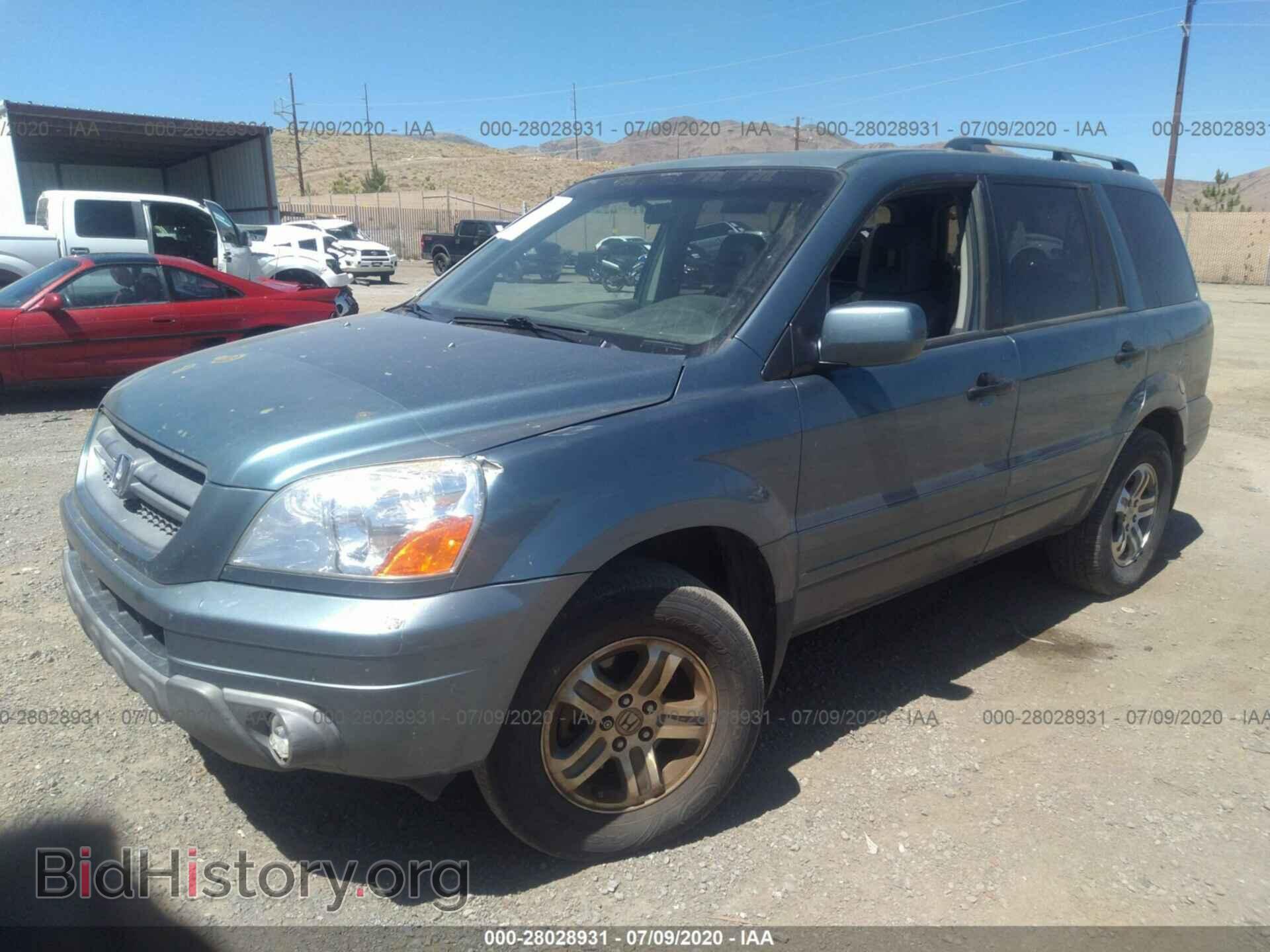 2005 HONDA PILOT - VIN: 2HKYF18535H516290 - Фото 2