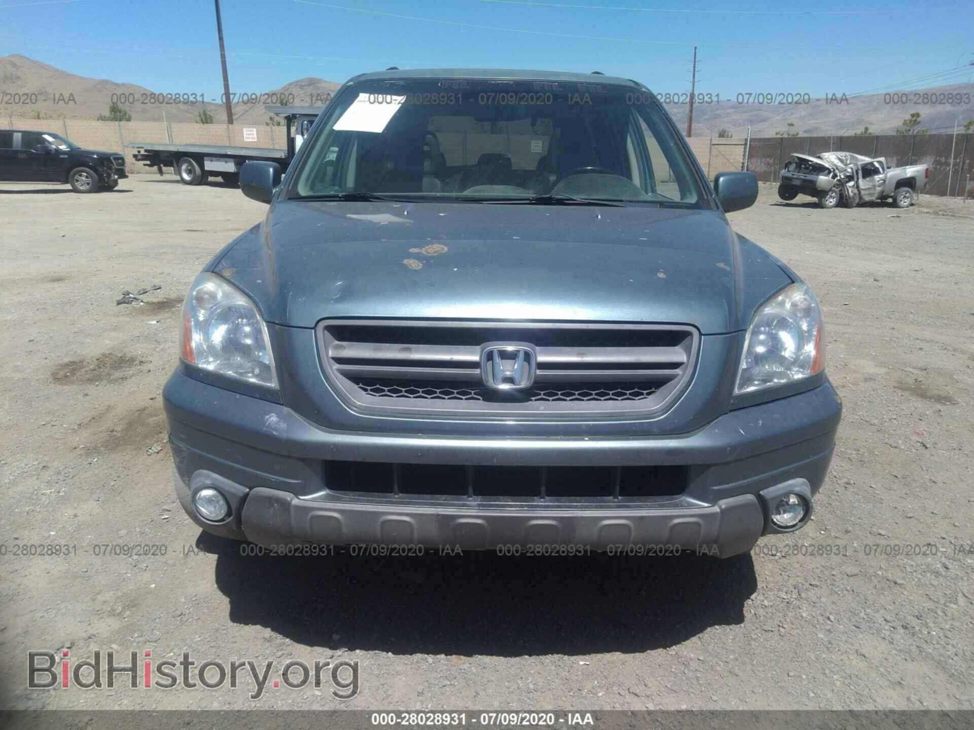2005 HONDA PILOT - VIN: 2HKYF18535H516290 - Фото 6