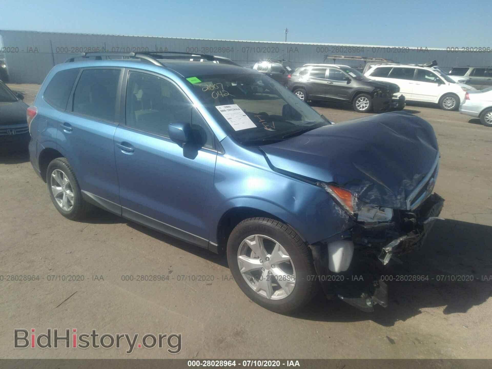 Фотография JF2SJADC2FH837585 - SUBARU FORESTER 2015