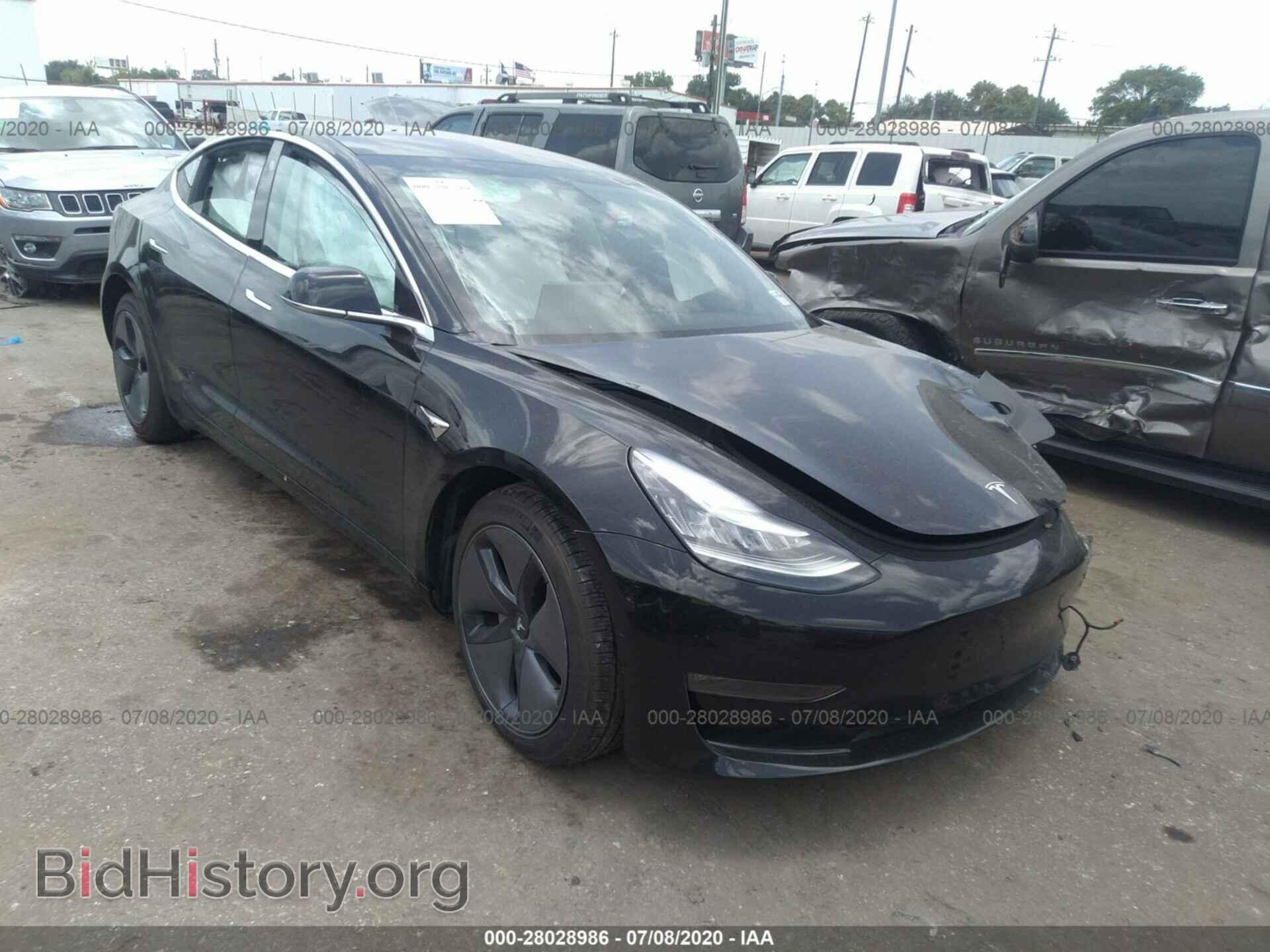 Photo 5YJ3E1EA5JF166183 - TESLA MODEL 3 2018