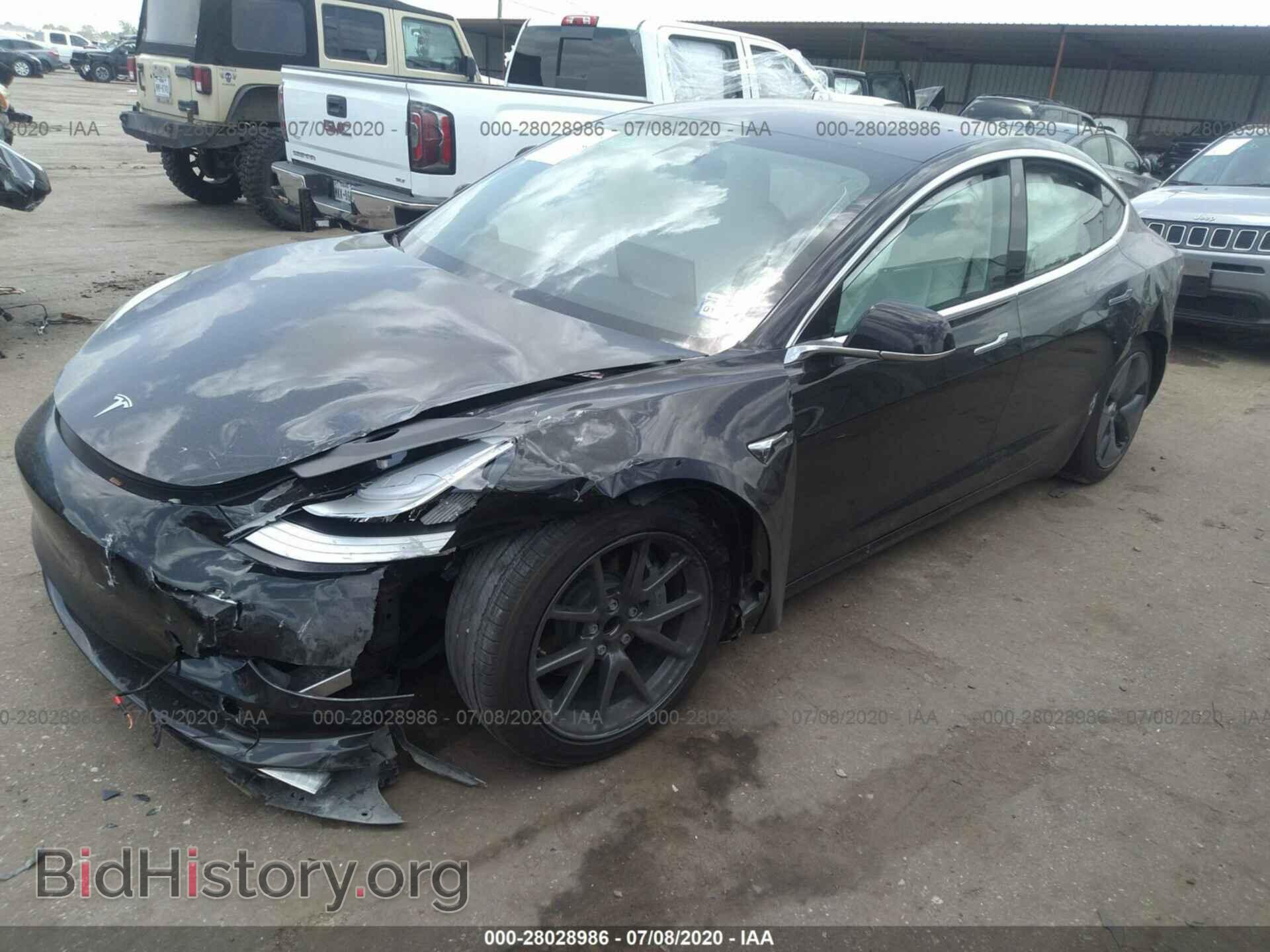 2018 TESLA MODEL 3 - VIN: 5YJ3E1EA5JF166183 - Фото 2