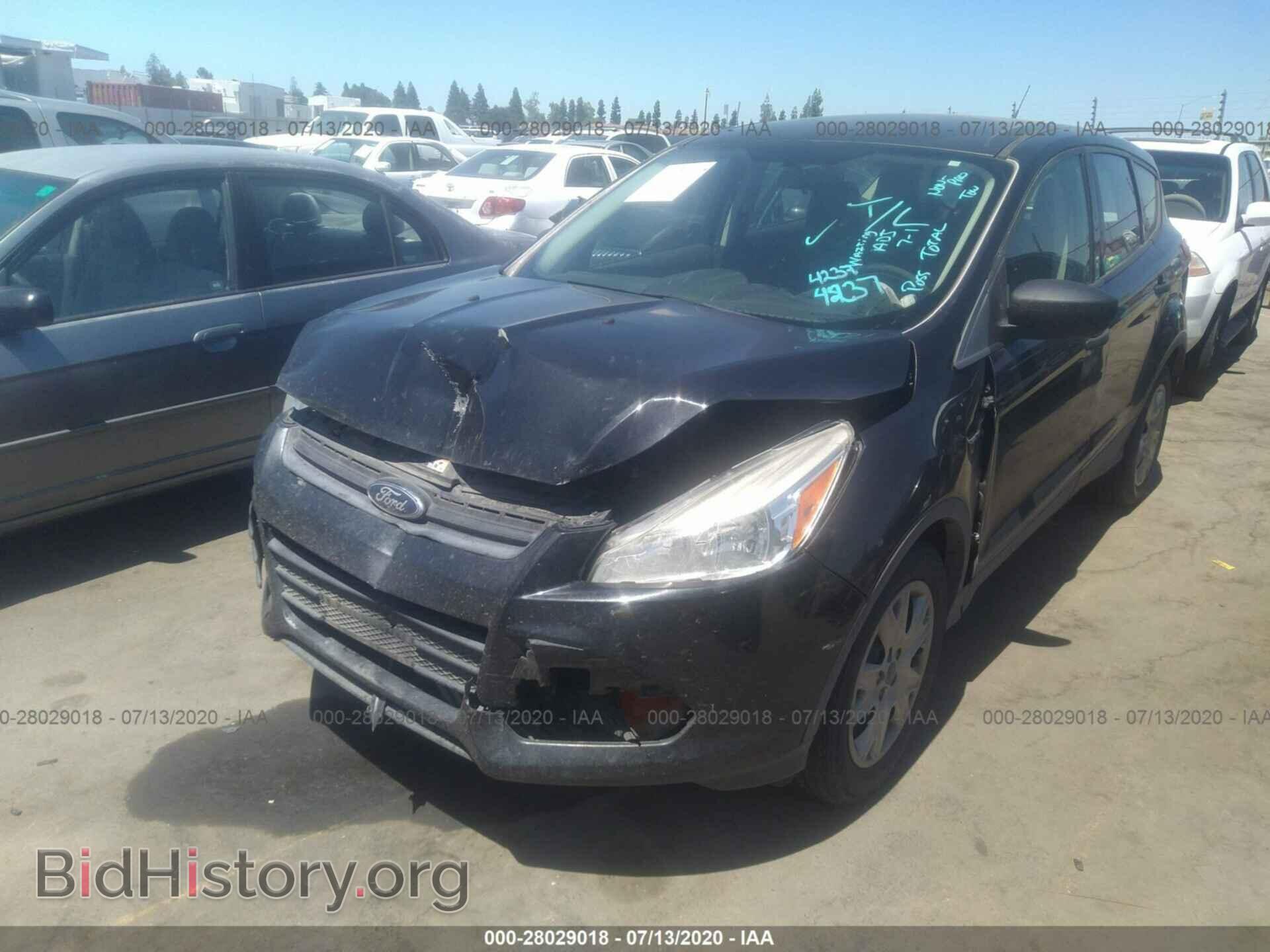 2014 FORD ESCAPE - VIN: 1FMCU0F74EUD44237 - Фото 2