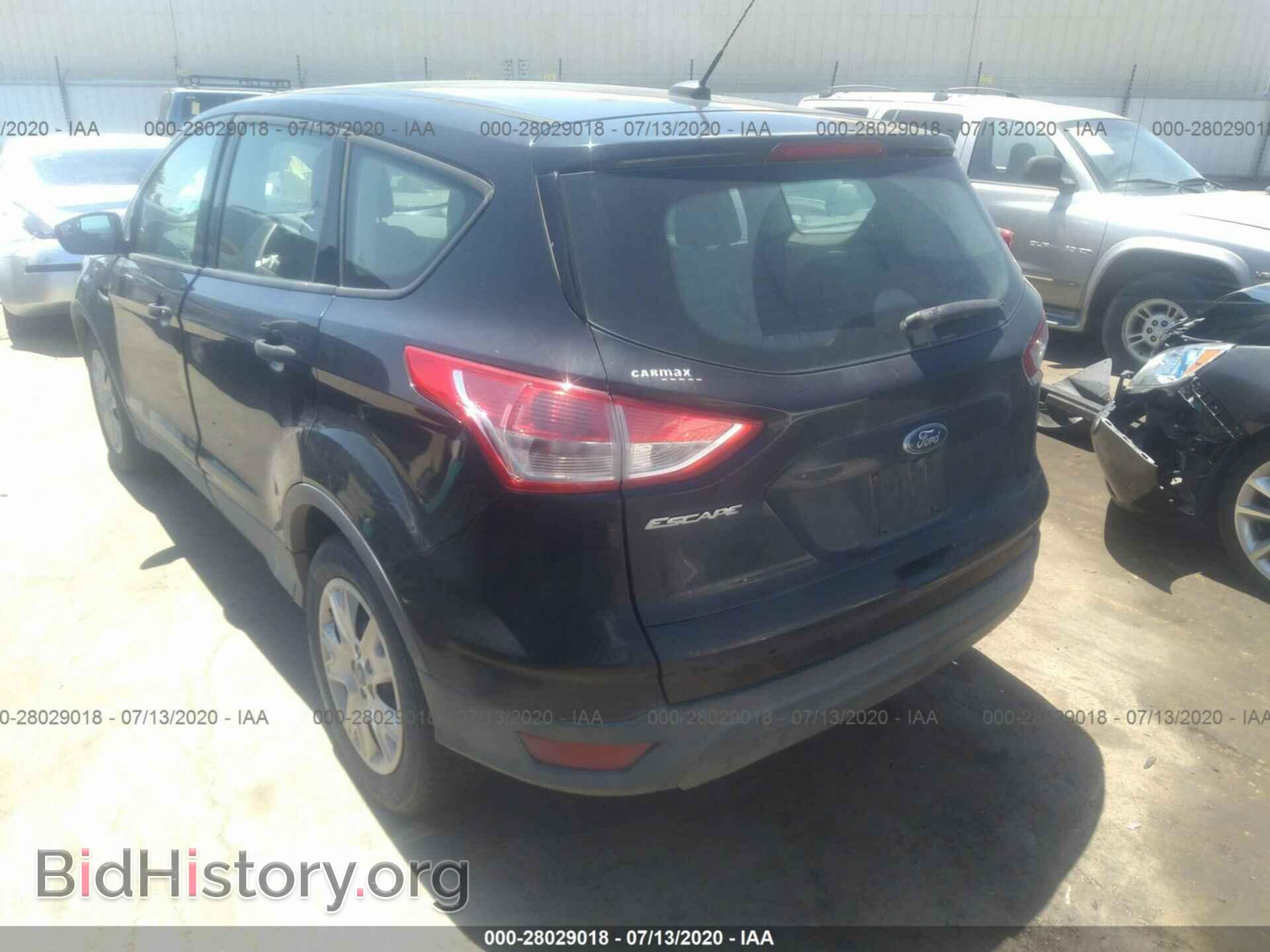 2014 FORD ESCAPE - VIN: 1FMCU0F74EUD44237 - Фото 3