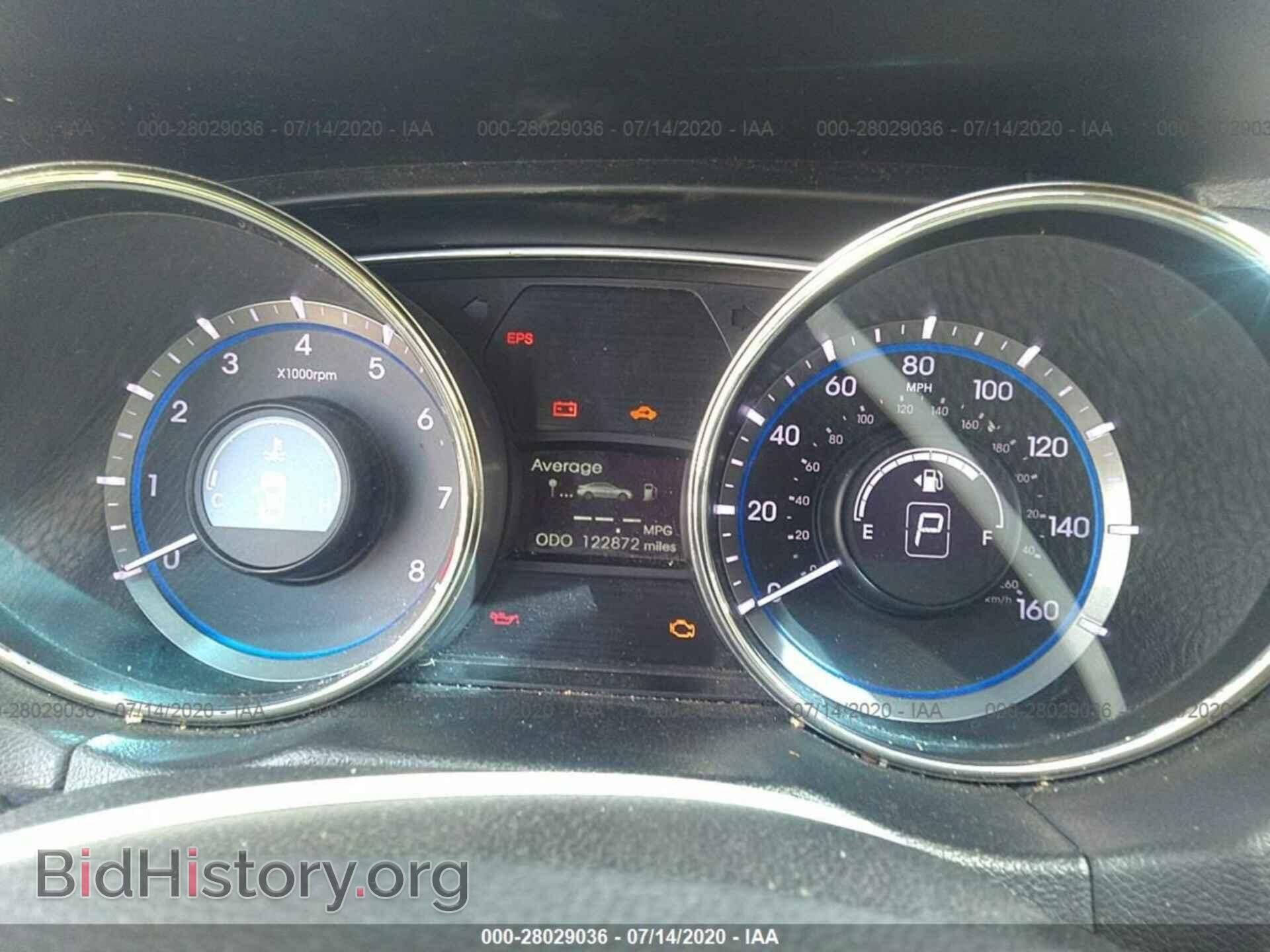 2012 HYUNDAI SONATA - VIN: 5NPEC4DB8CH411993 - Фото 7