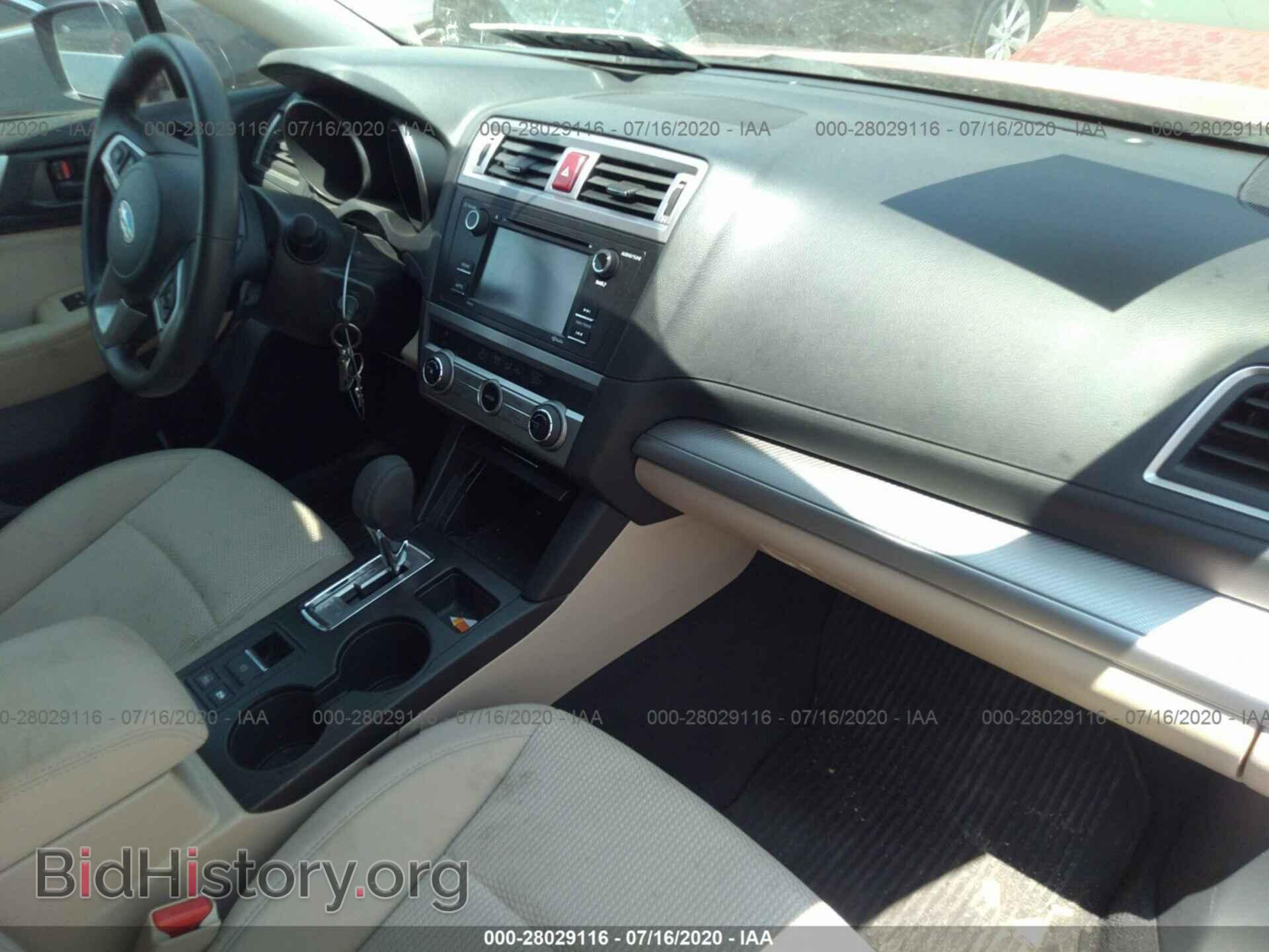 2017 SUBARU OUTBACK - VIN: 4S4BSAAC9H3289483 - Фото 5