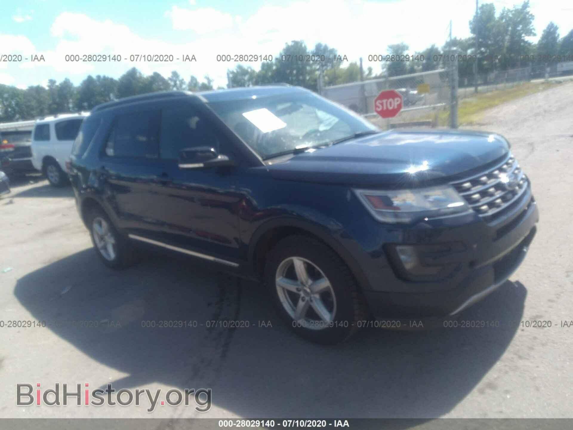 Photo 1FM5K8D81GGB35161 - FORD EXPLORER 2016