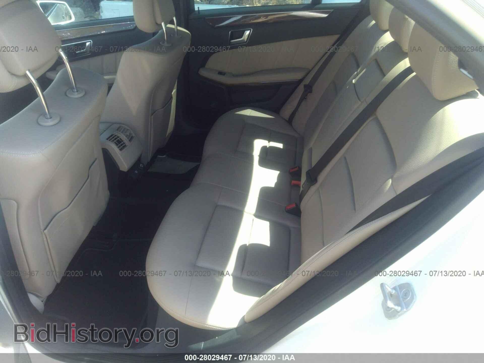 2012 MERCEDES-BENZ E-CLASS - VIN: WDDHF8JB0CA621596 - Фото 8