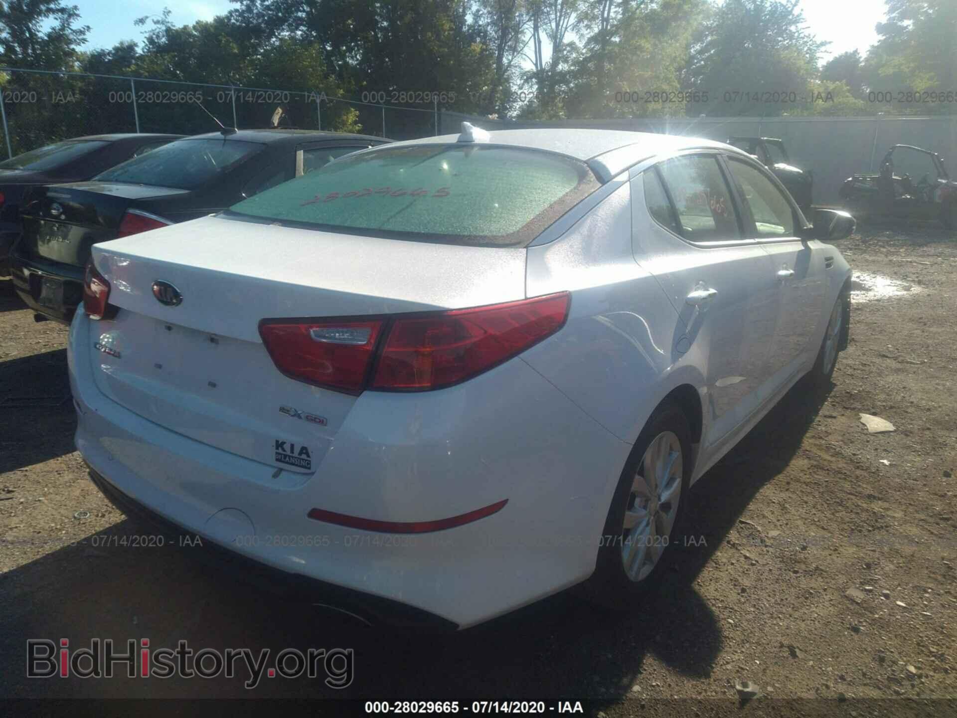 2015 KIA OPTIMA - VIN: 5XXGN4A76FG489708 - Фото 4