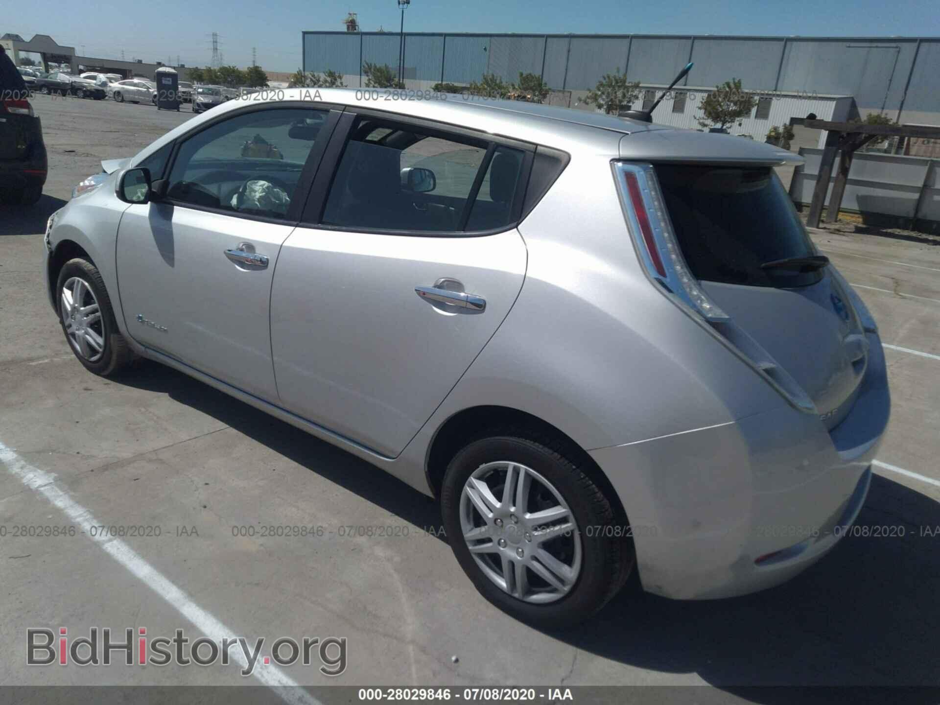2013 NISSAN LEAF - VIN: 1N4AZ0CP9DC422474 - Фото 3