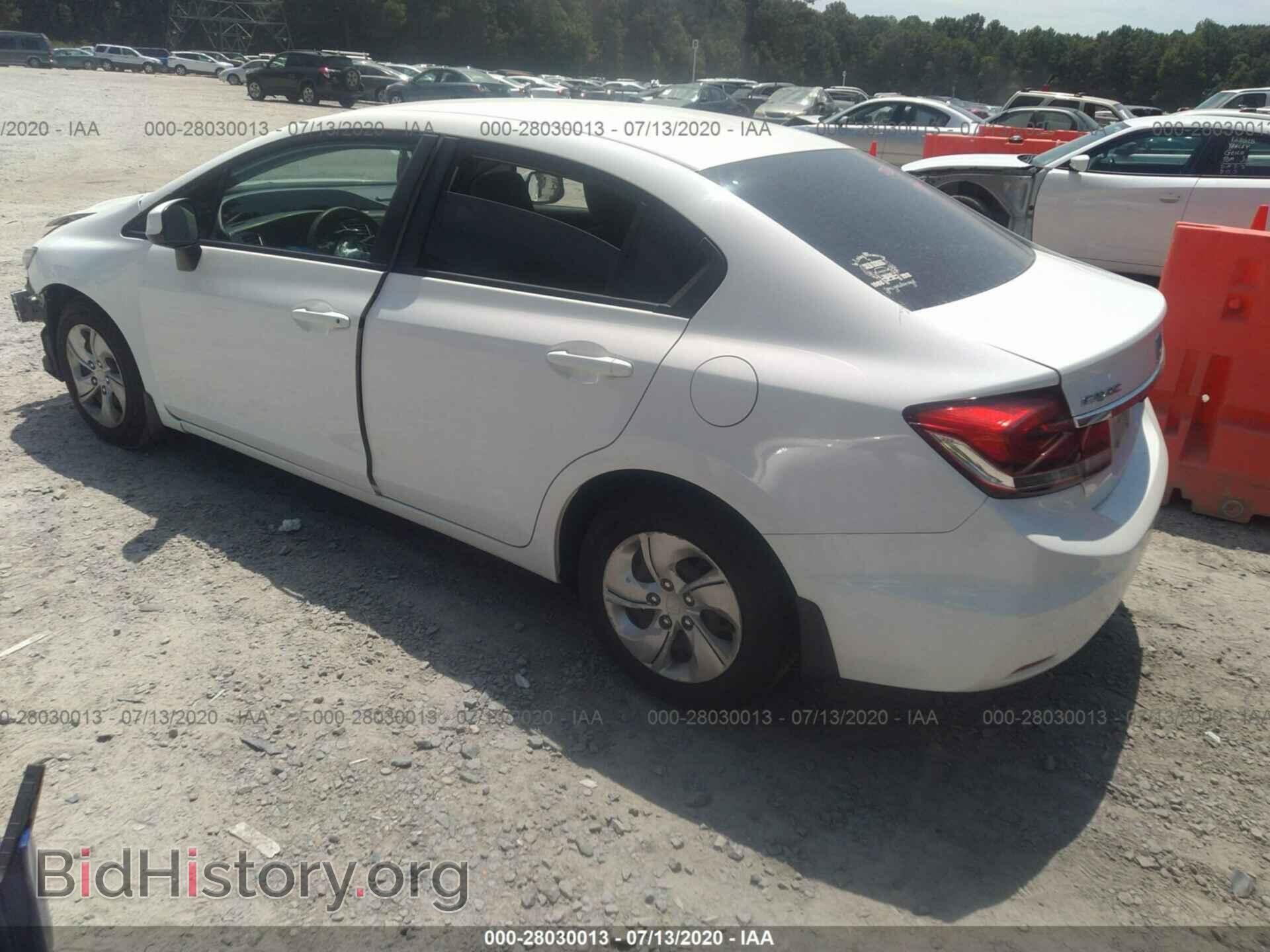 2013 HONDA CIVIC SDN - VIN: 2HGFB2F59DH515861 - Фото 3