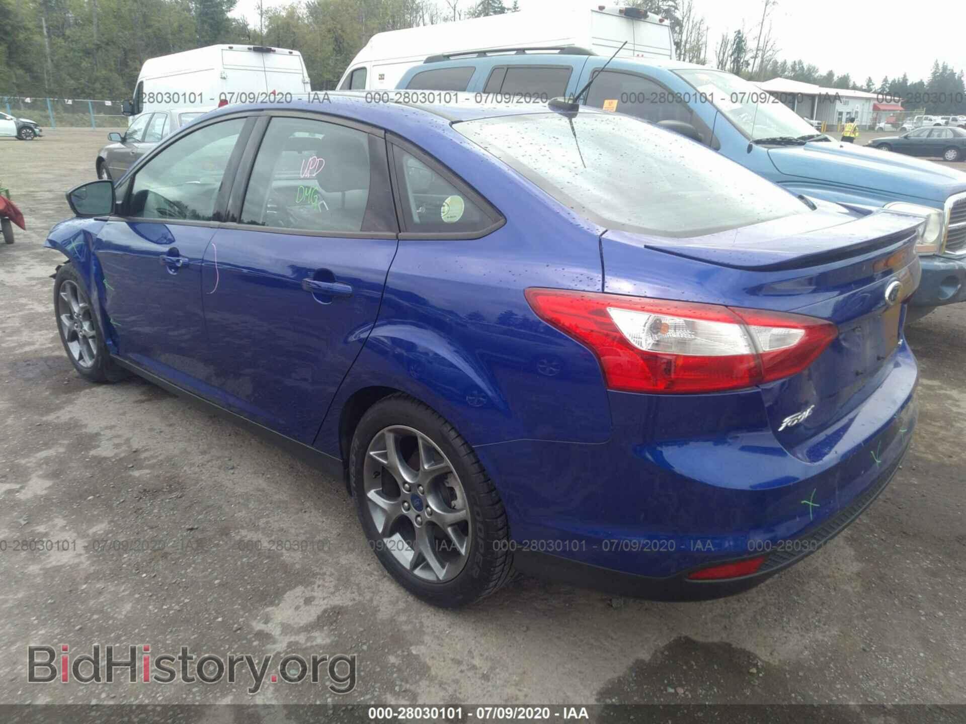 2014 FORD FOCUS - VIN: 1FADP3F2XEL287429 - Фото 3