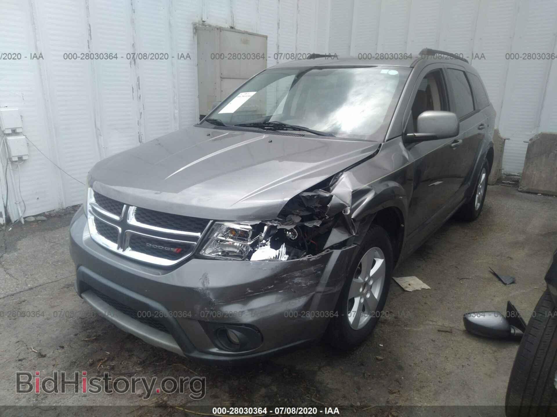 2012 DODGE JOURNEY - VIN: 3C4PDCBG7CT387426 - Фото 2
