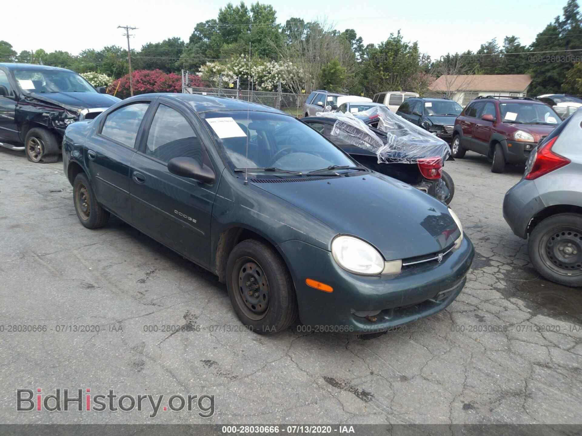 Photo 1B3ES46C81D135568 - DODGE NEON 2001