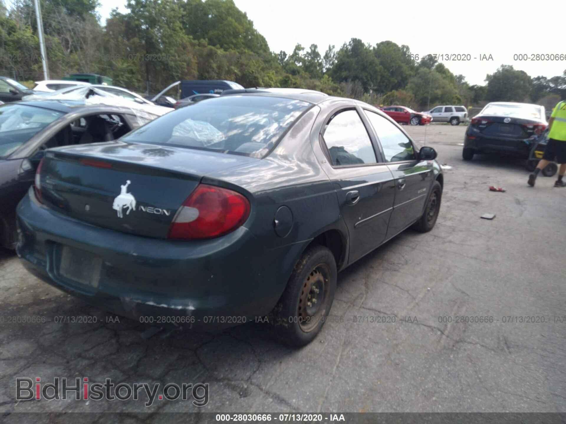 2001 DODGE NEON - VIN: 1B3ES46C81D135568 - Фото 4