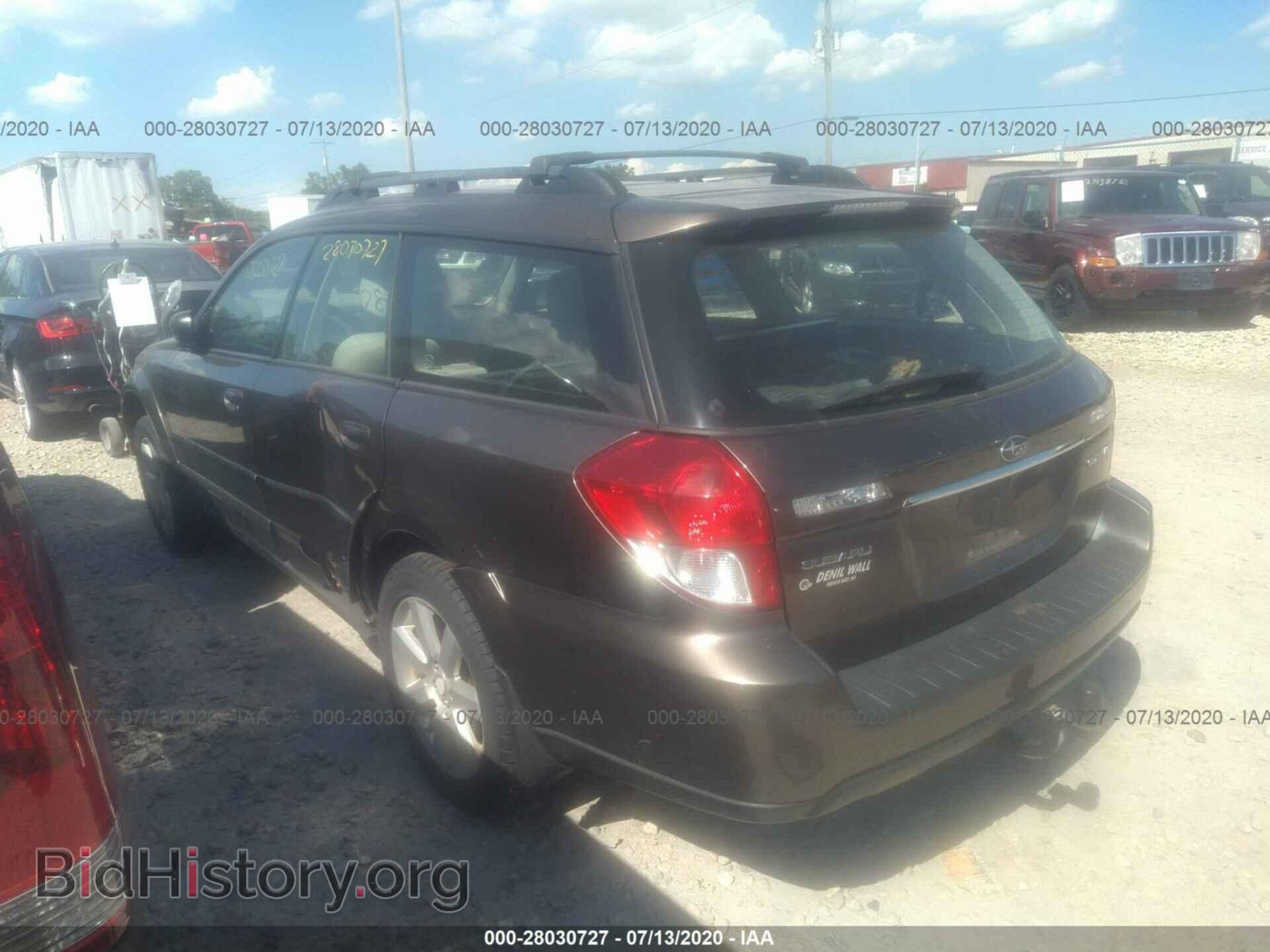 2008 SUBARU OUTBACK - VIN: 4S4BP61C287328762 - Фото 3