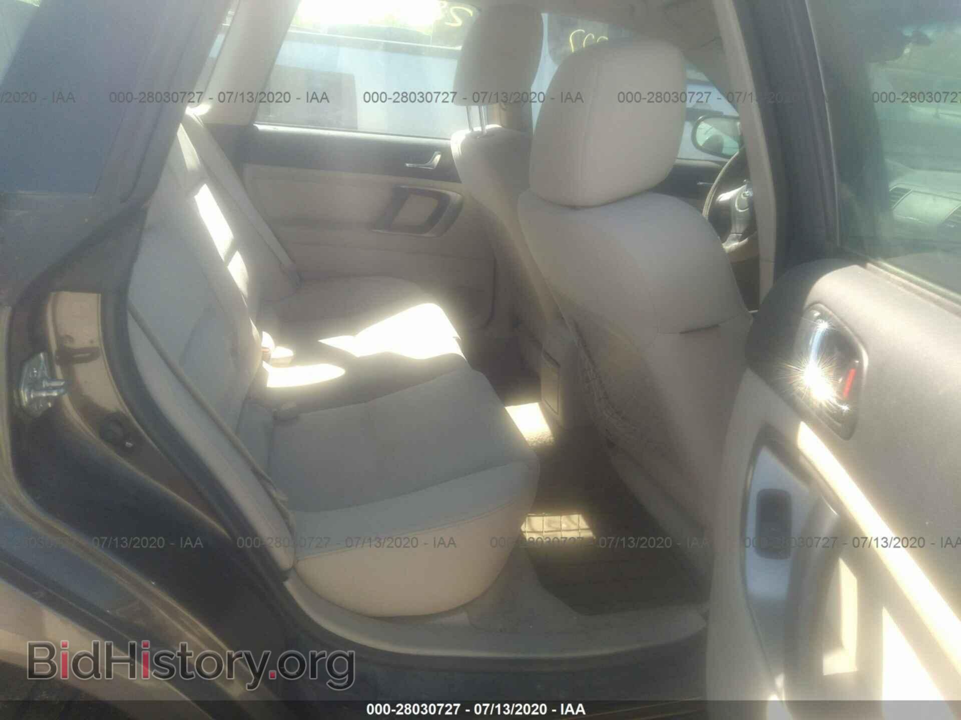 2008 SUBARU OUTBACK - VIN: 4S4BP61C287328762 - Фото 8