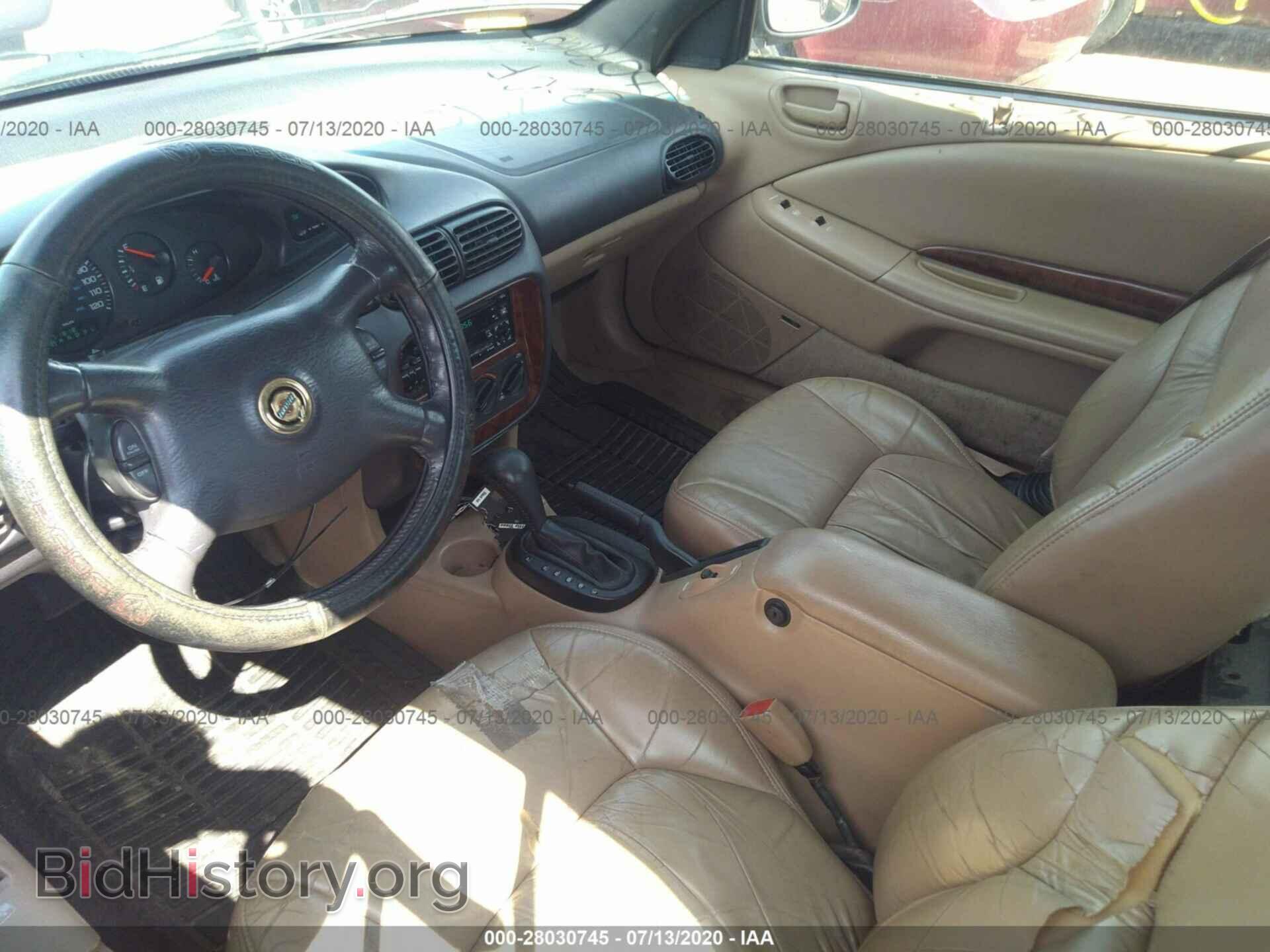 2000 CHRYSLER SEBRING - VIN: 3C3EL55H5YT262561 - Фото 5