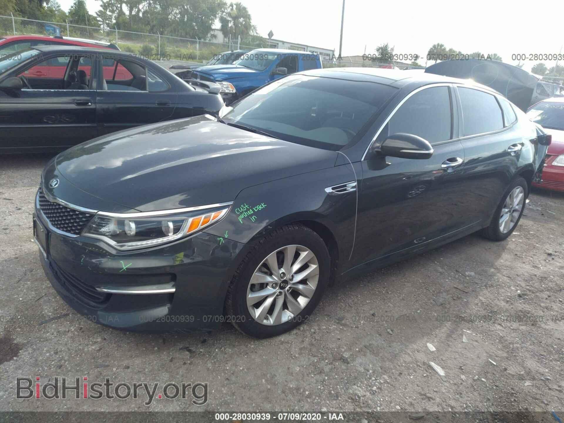 2016 KIA OPTIMA - VIN: 5XXGU4L37GG027530 - Photo 2