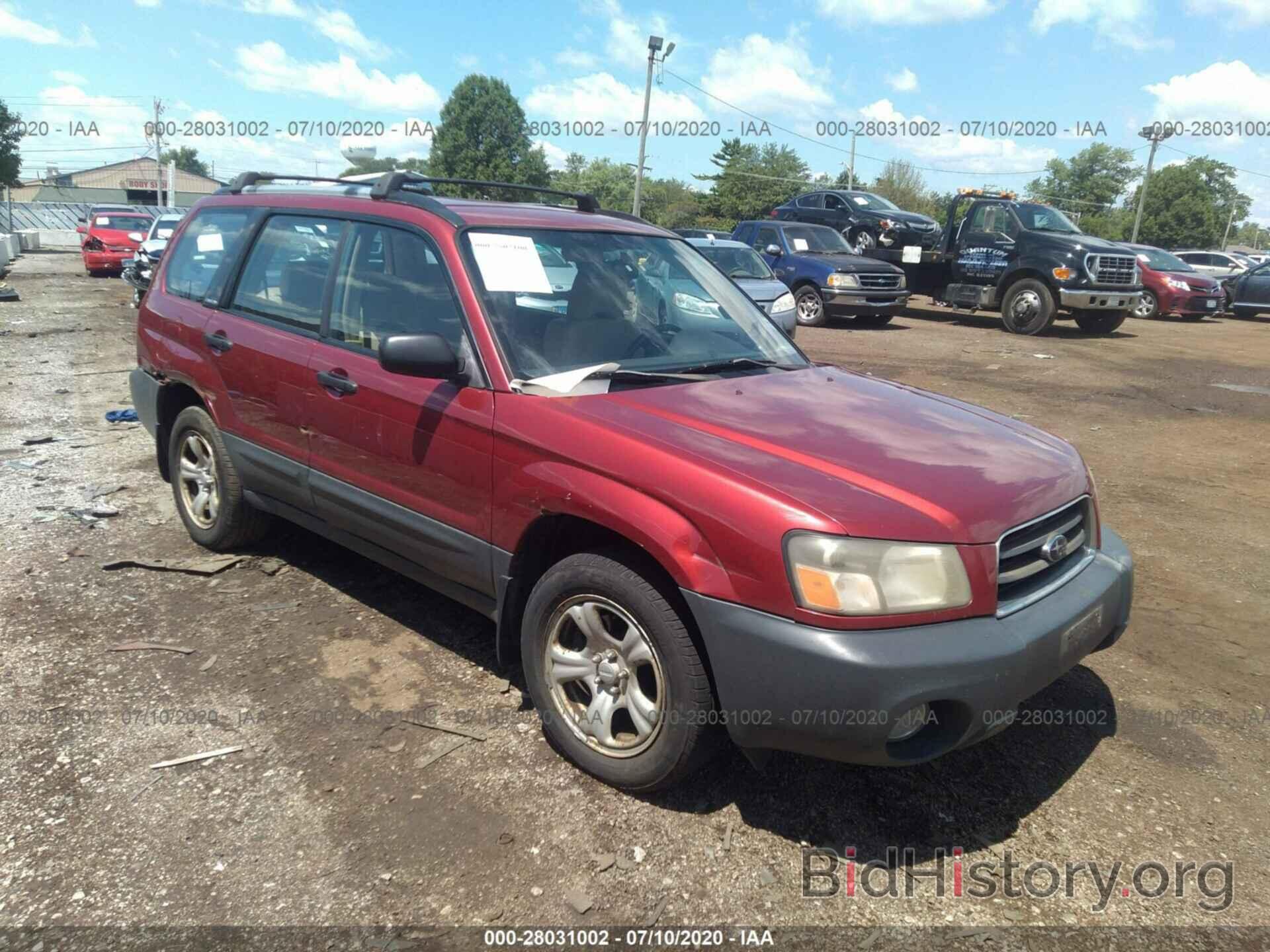 Photo JF1SG63663H764535 - SUBARU FORESTER 2003