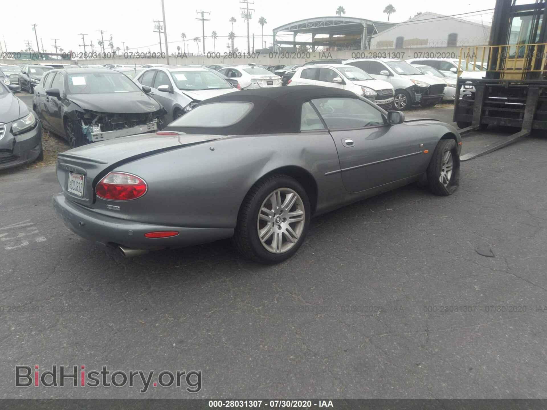 2003 JAGUAR XK8 - VIN: SAJDA42B933A34739 - Фото 4