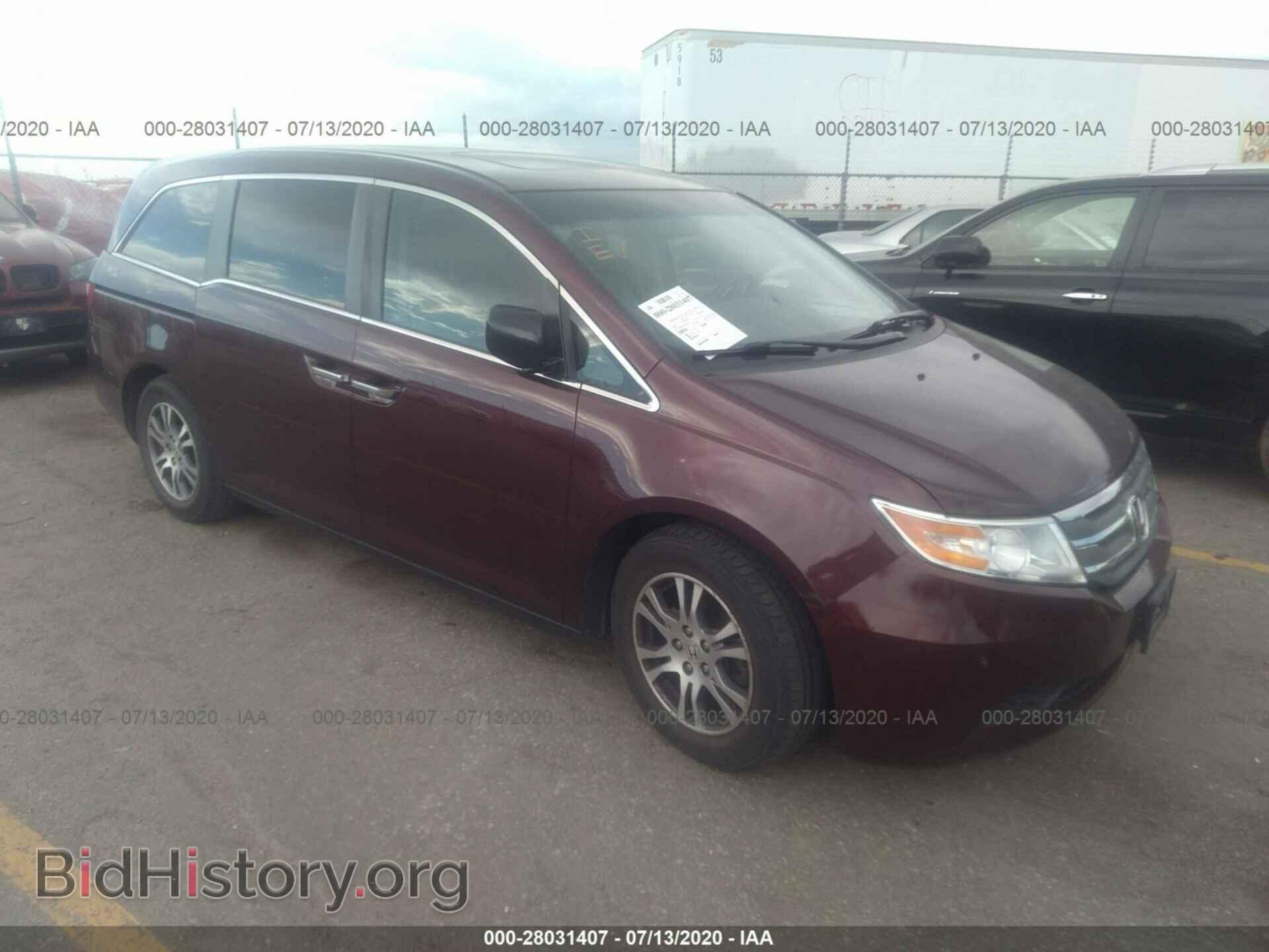 Photo 5FNRL5H69CB138159 - HONDA ODYSSEY 2012