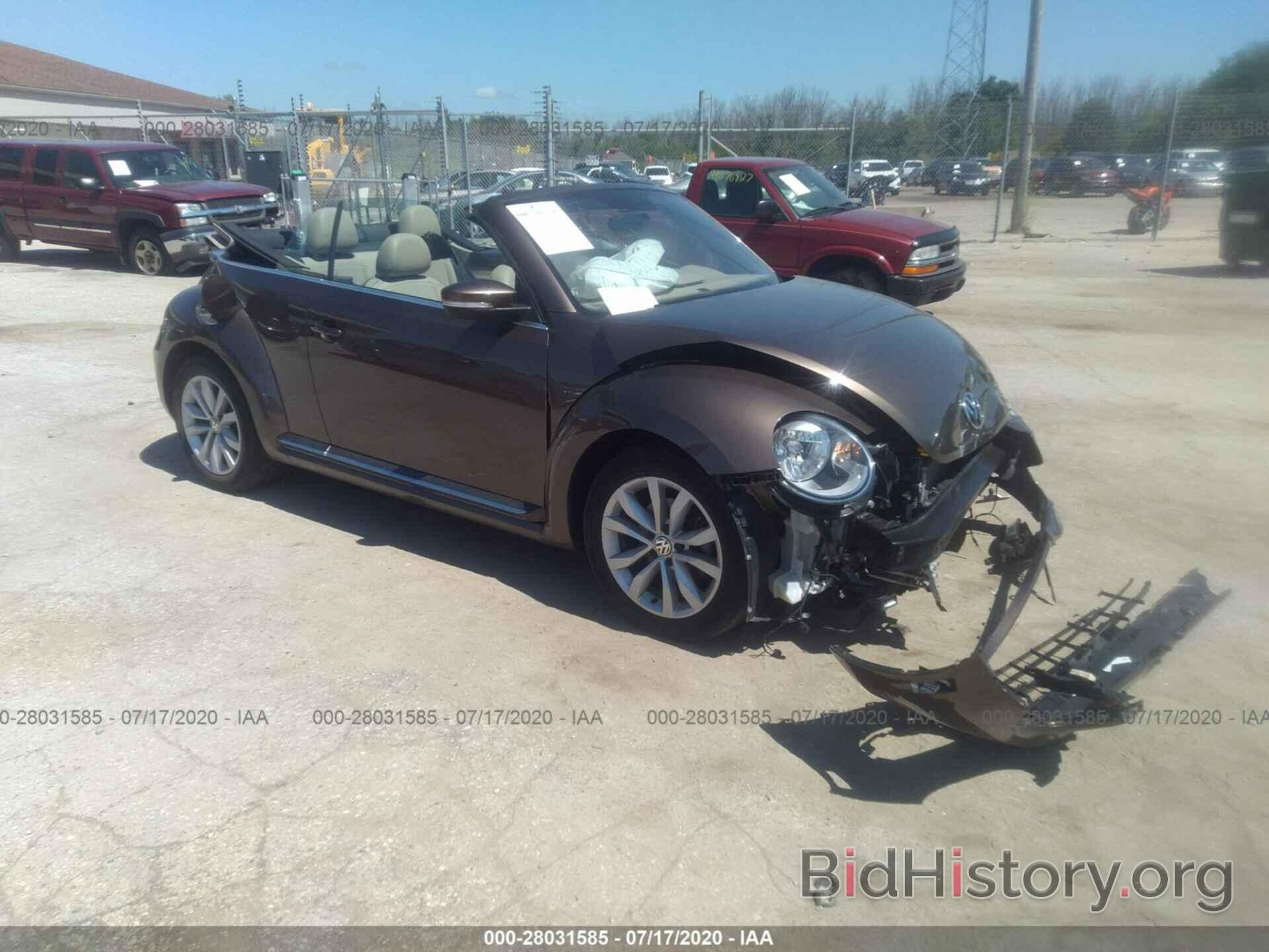 Photo 3VW5A7AT4FM817107 - VOLKSWAGEN BEETLE CONVERTIBLE 2015