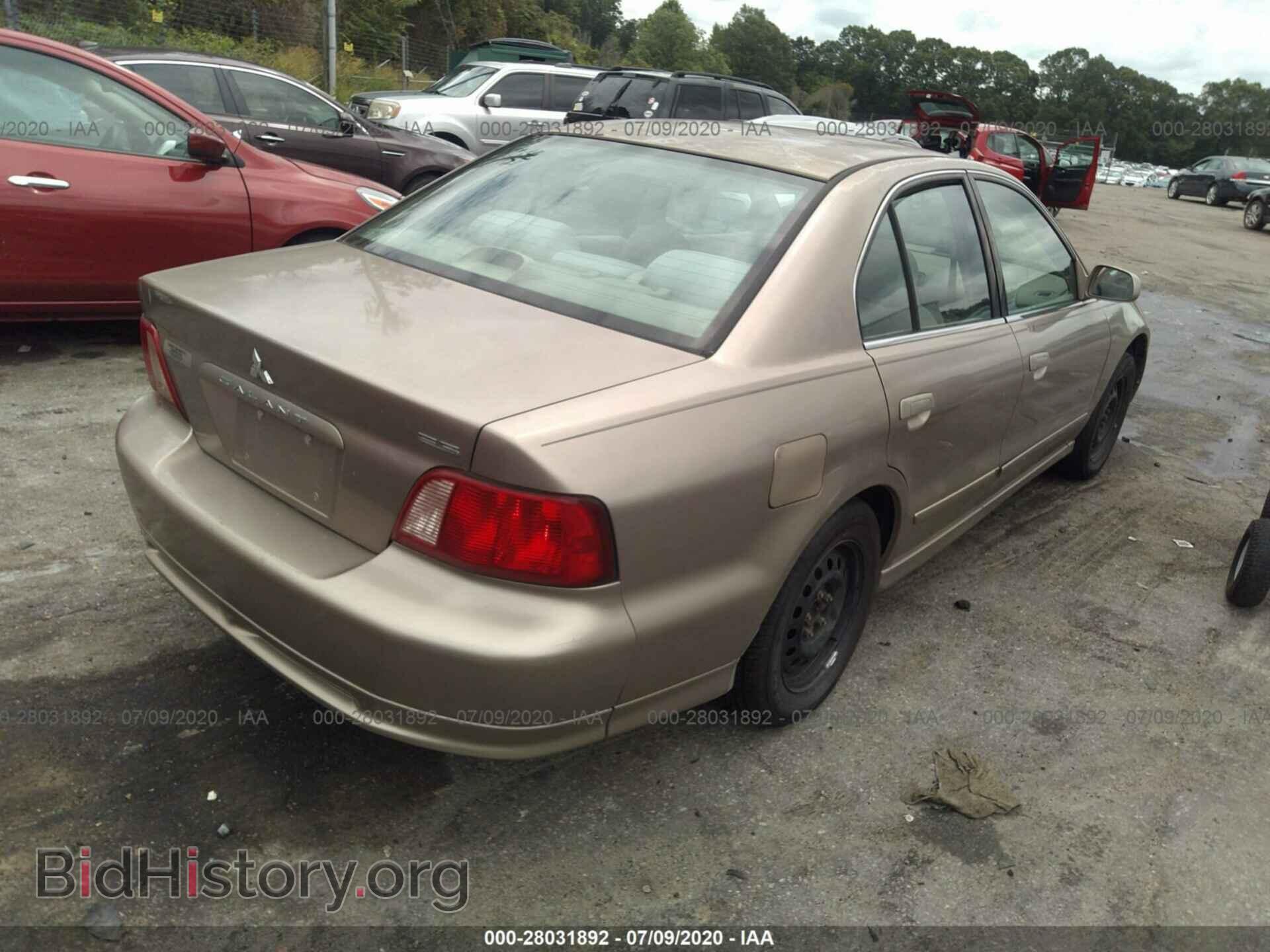 2003 MITSUBISHI GALANT - VIN: 4A3AA46G73E080415 - Фото 4