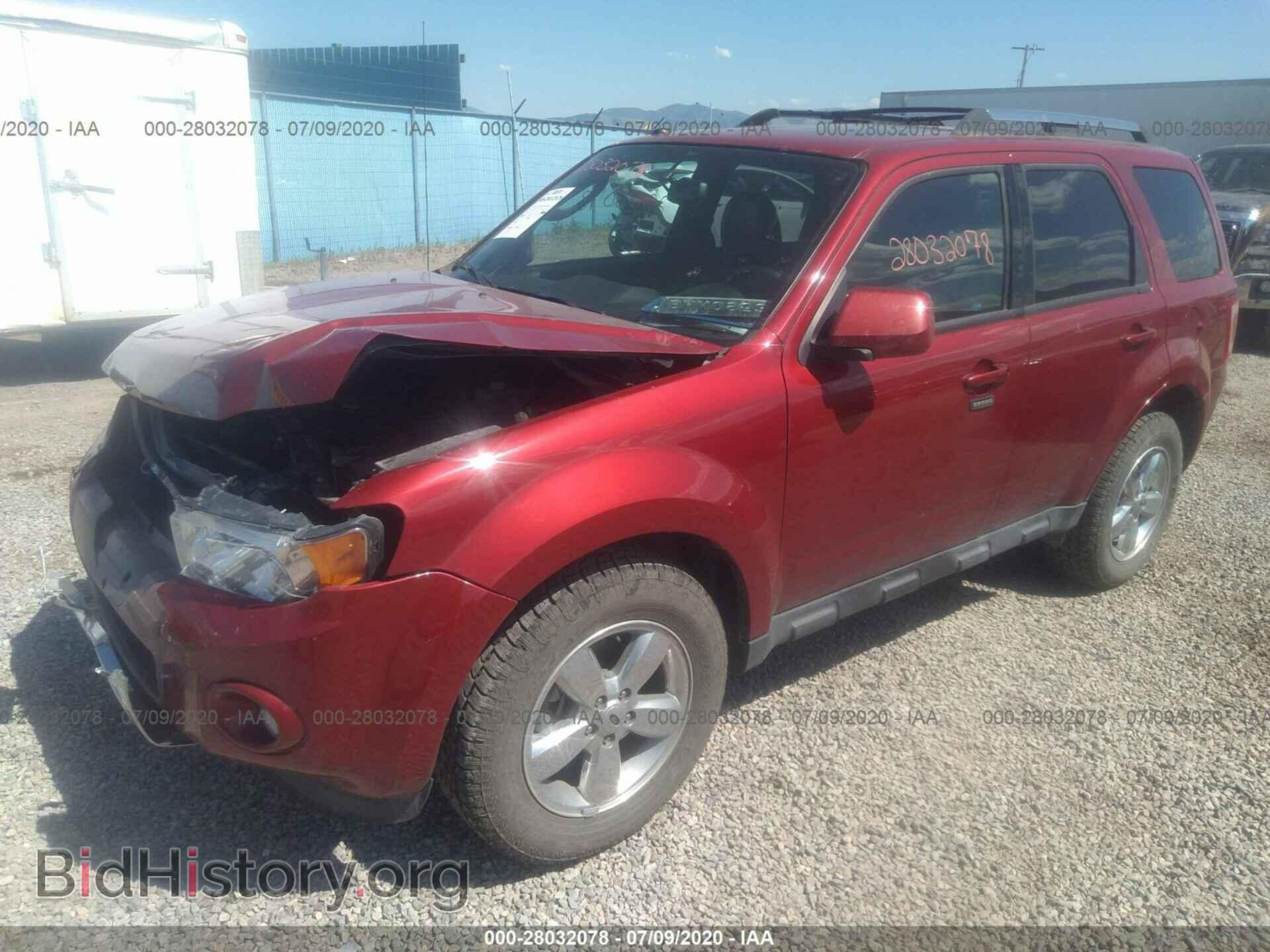 2012 FORD ESCAPE - VIN: 1FMCU9E7XCKB11316 - Фото 2