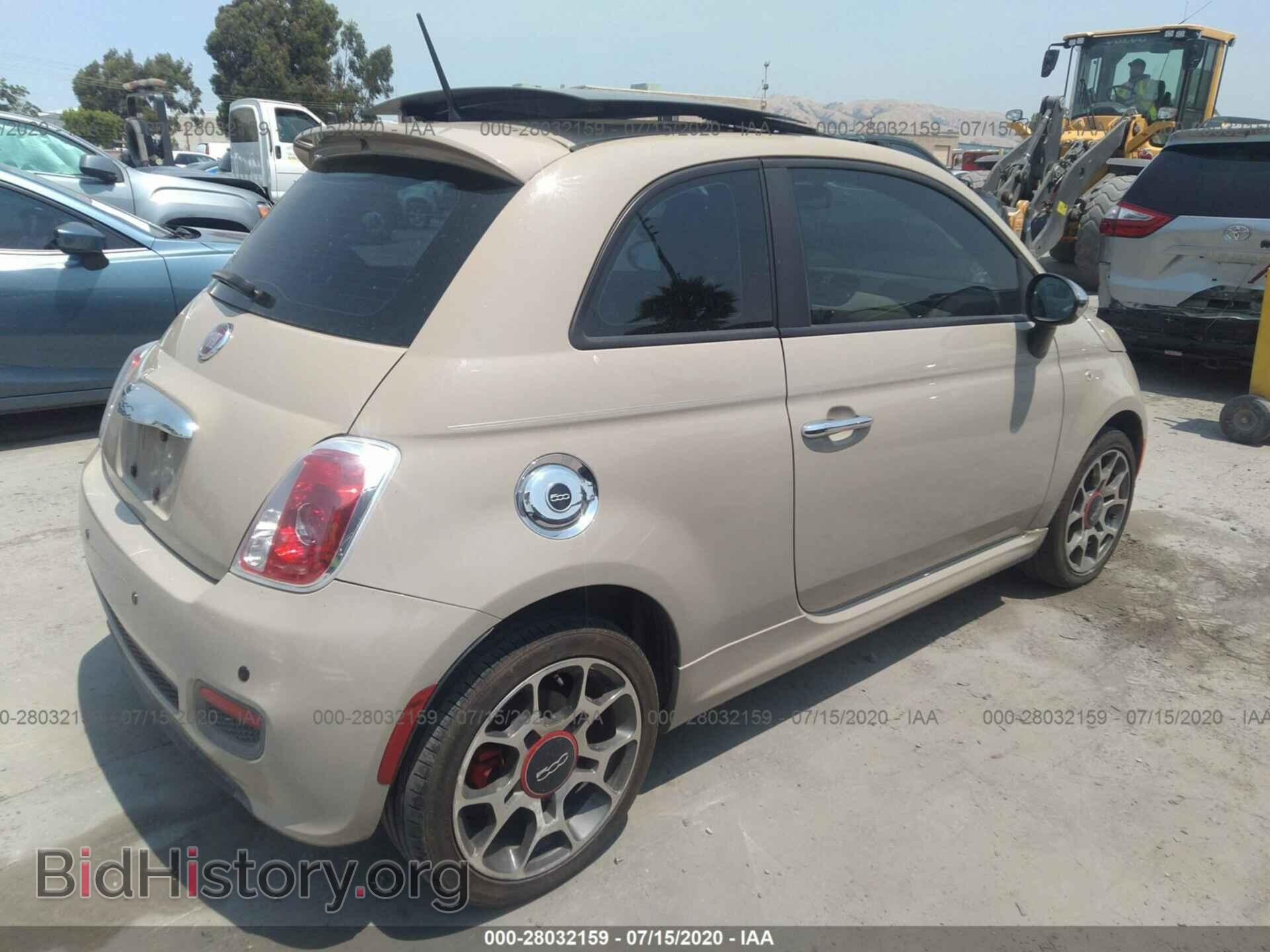 2012 FIAT 500 - VIN: 3C3CFFBR1CT123733 - Фото 4