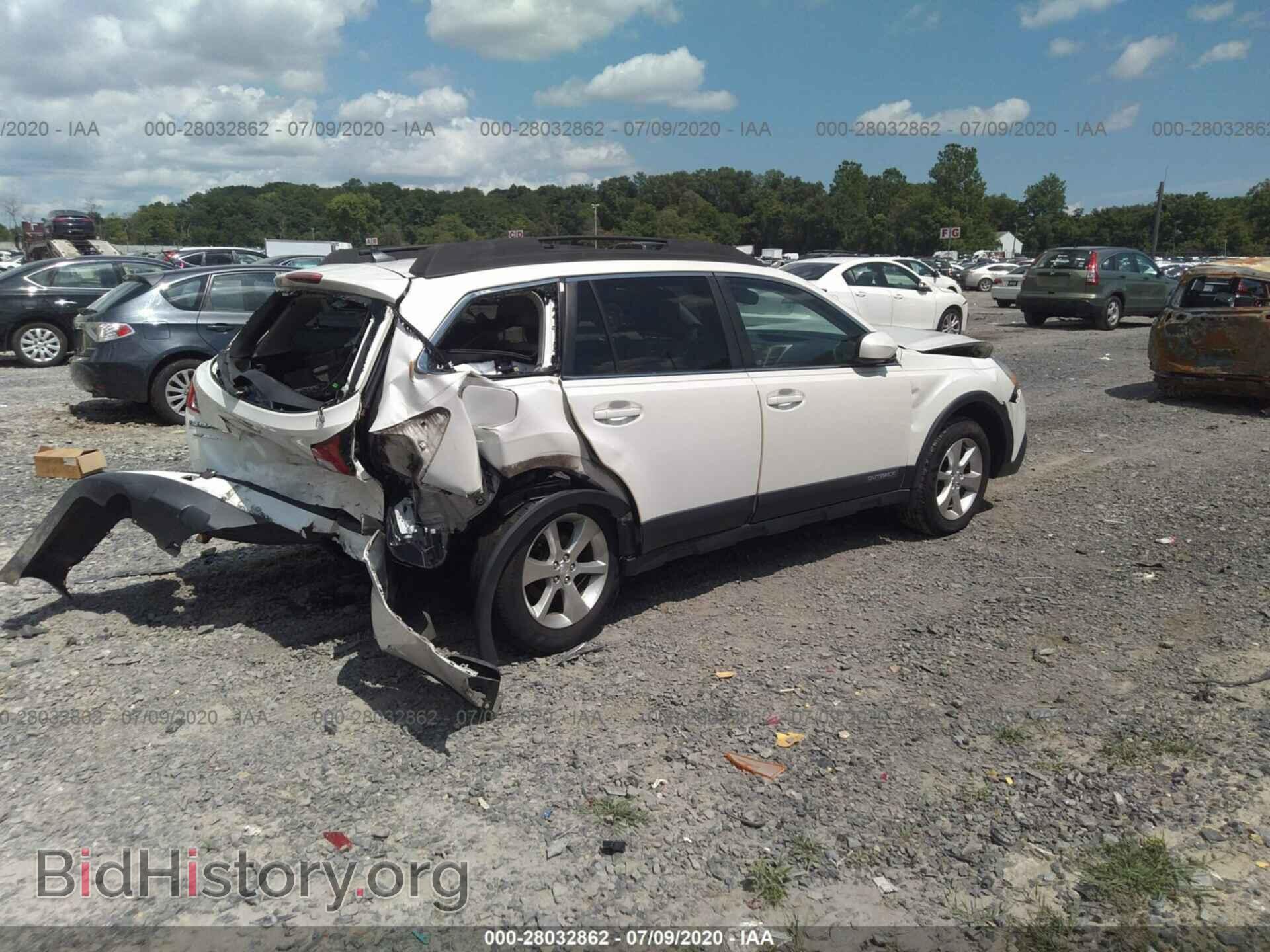 2013 SUBARU OUTBACK - VIN: 4S4BRBKC6D3234032 - Фото 4