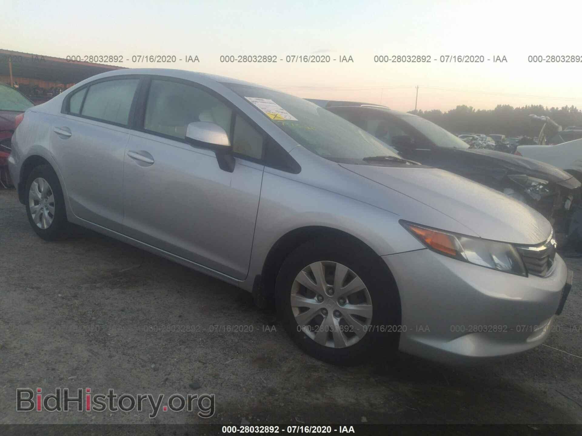 Фотография 19XFB2F54CE080756 - HONDA CIVIC SDN 2012