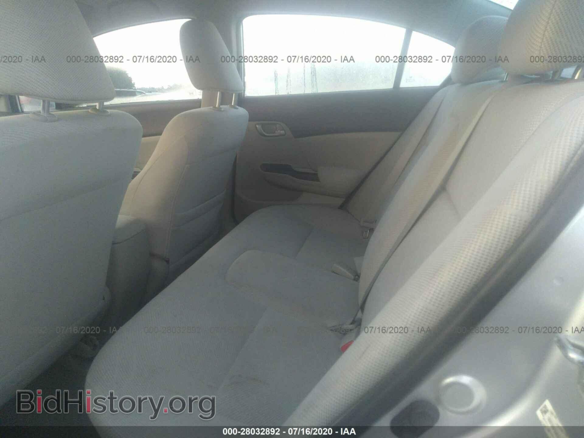 2012 HONDA CIVIC SDN - VIN: 19XFB2F54CE080756 - Фото 8