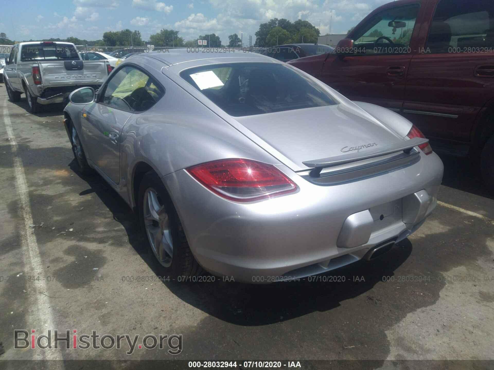 2010 PORSCHE CAYMAN - VIN: WP0AA2A89AU760827 - Фото 3