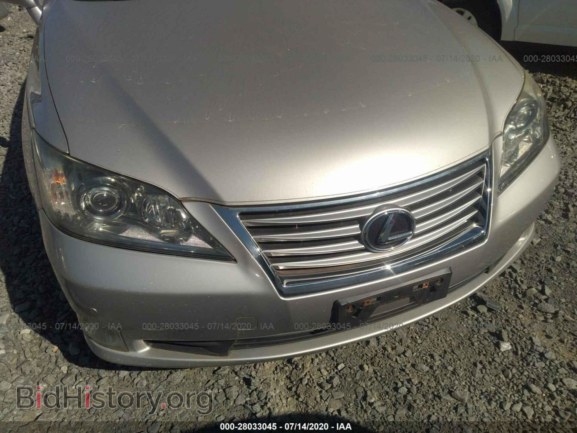 2011 LEXUS ES 350 - VIN: JTHBK1EG1B2425165 - Фото 6