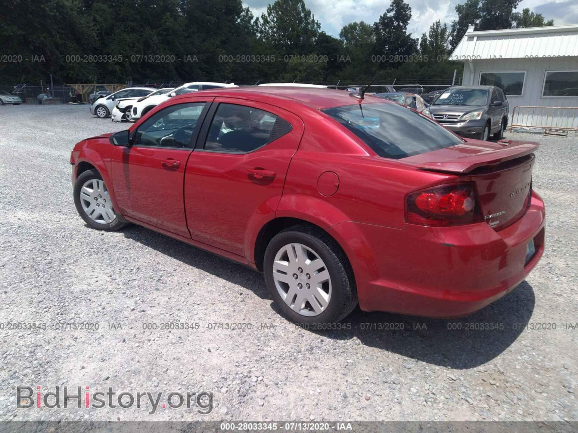 2013 DODGE AVENGER - VIN: 1C3CDZABXDN603329 - Фото 3
