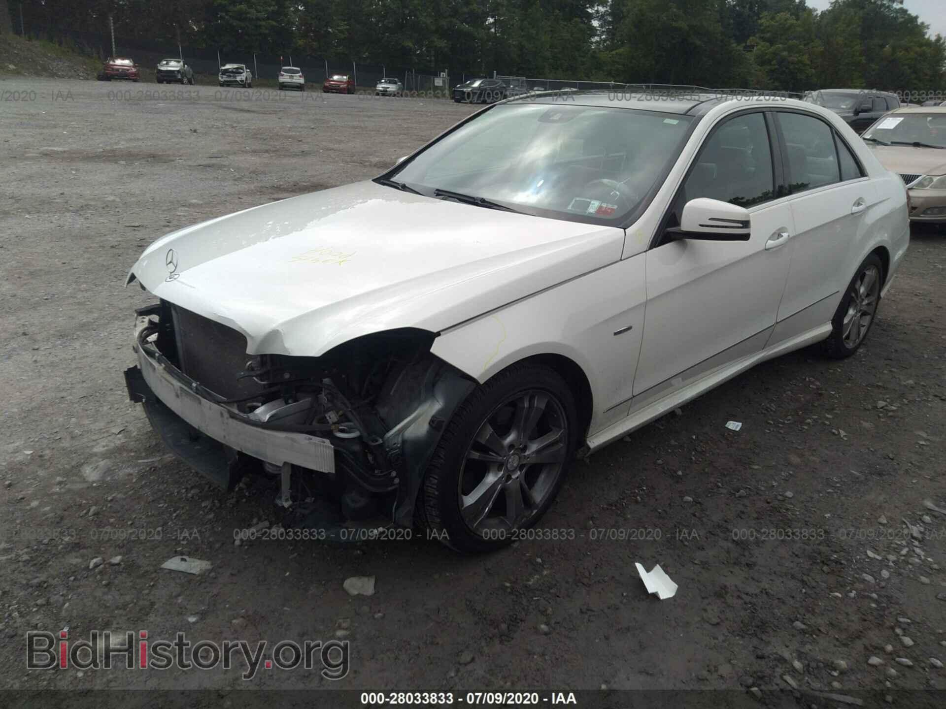 2012 MERCEDES-BENZ E-CLASS - VIN: WDDHF8JB7CA567908 - Фото 2