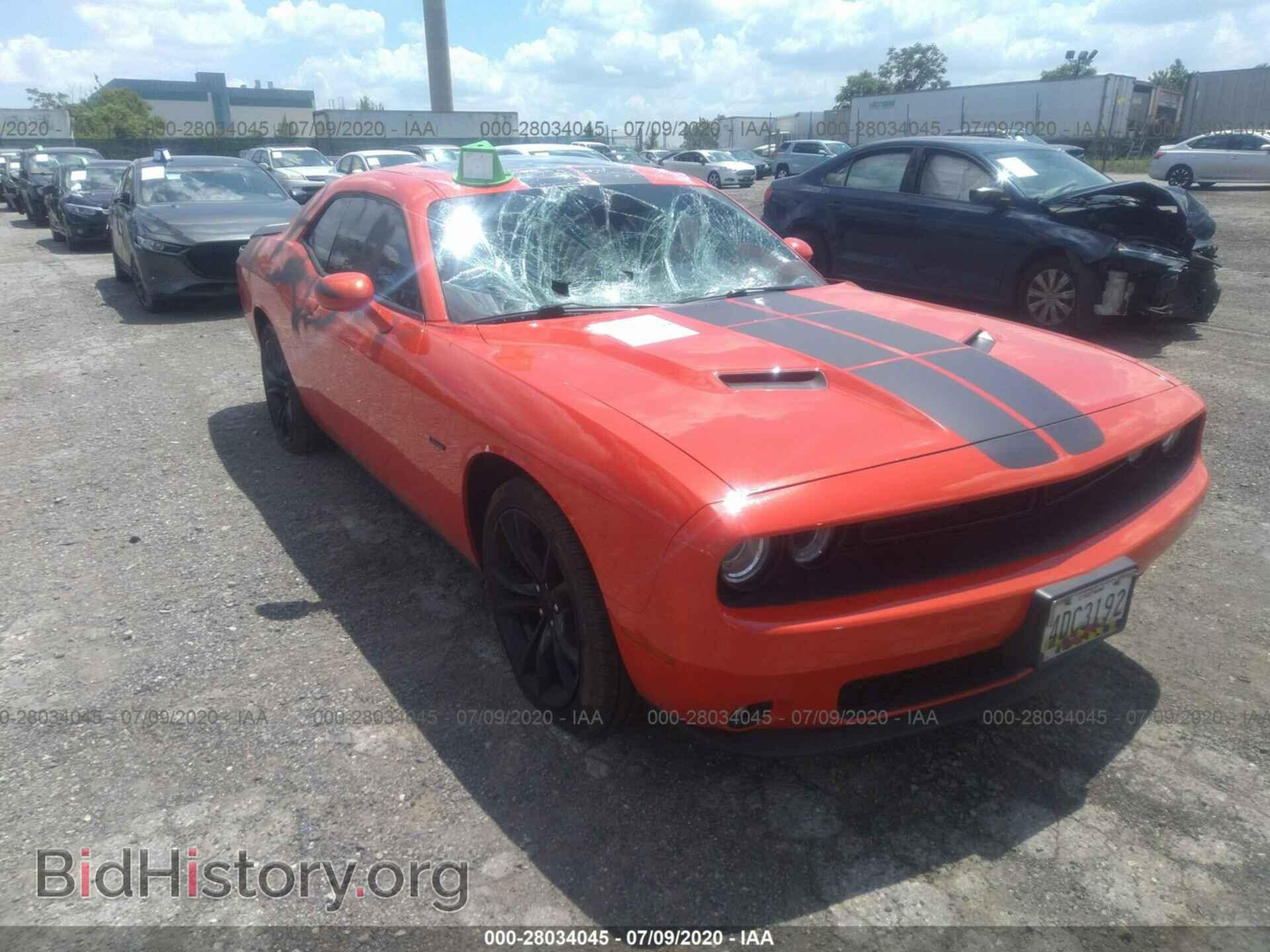 Photo 2C3CDZBT0GH337906 - DODGE CHALLENGER 2016