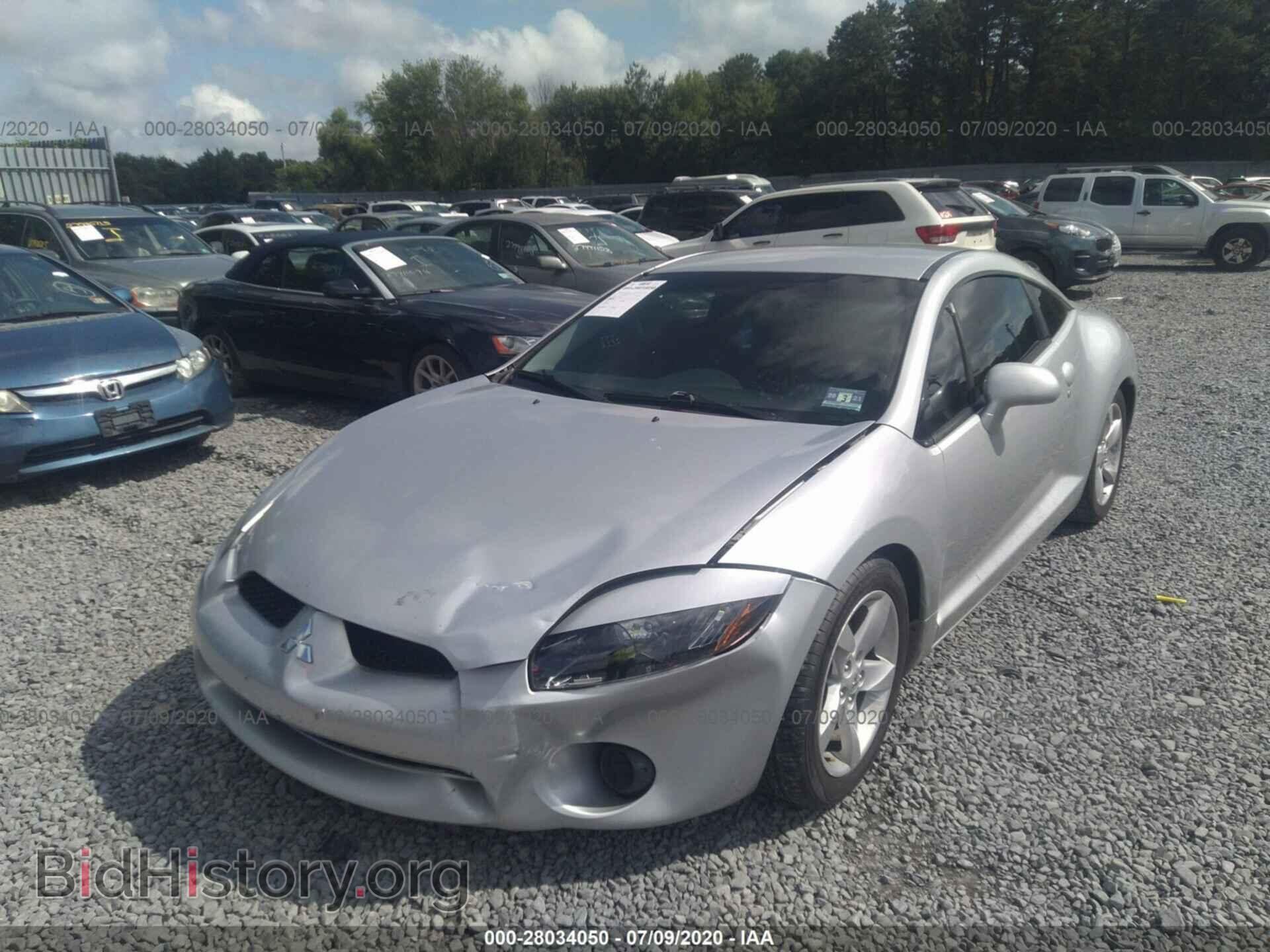 2007 MITSUBISHI ECLIPSE - VIN: 4A3AK24F87E049496 - Photo 2