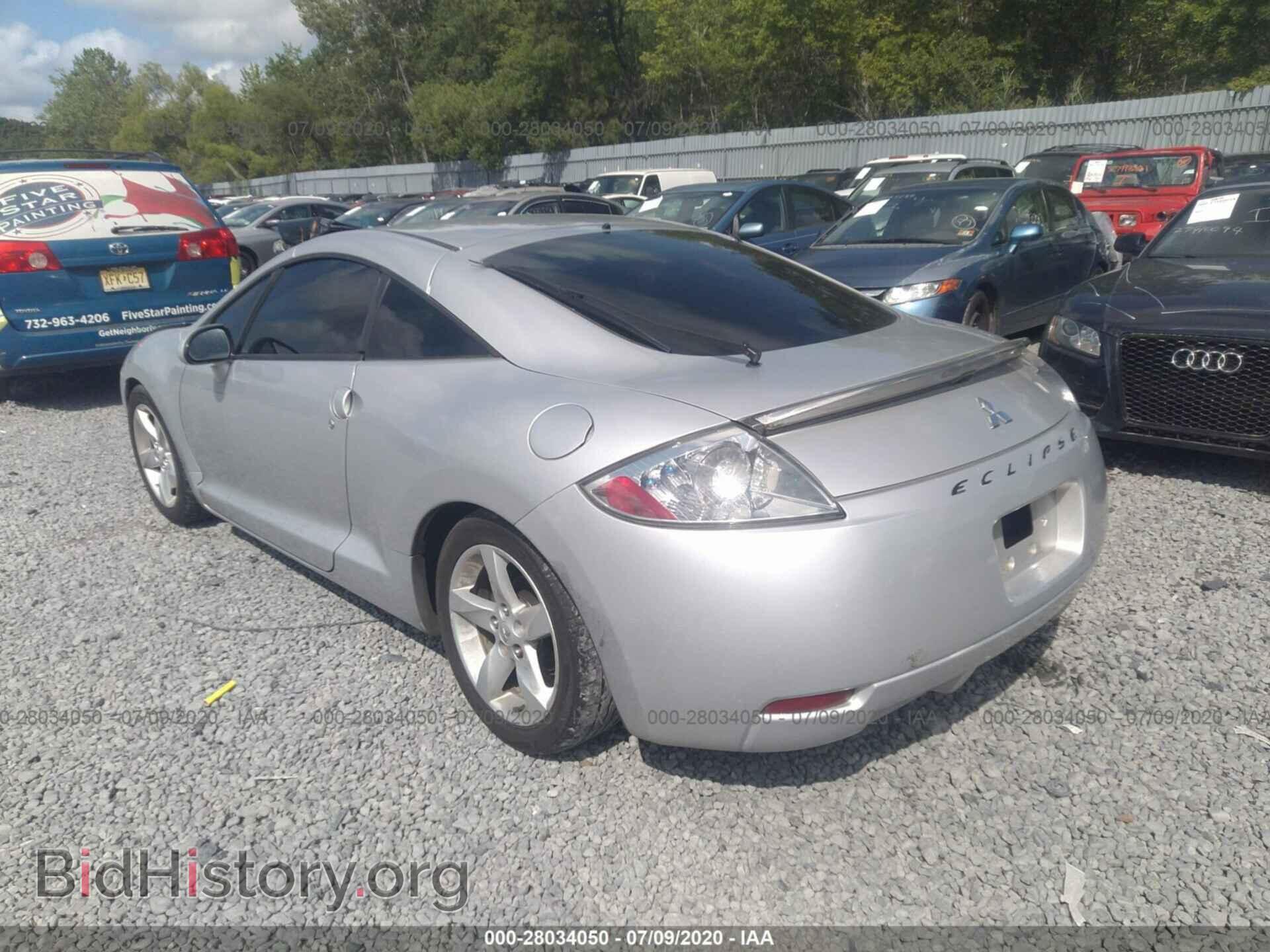 2007 MITSUBISHI ECLIPSE - VIN: 4A3AK24F87E049496 - Photo 3