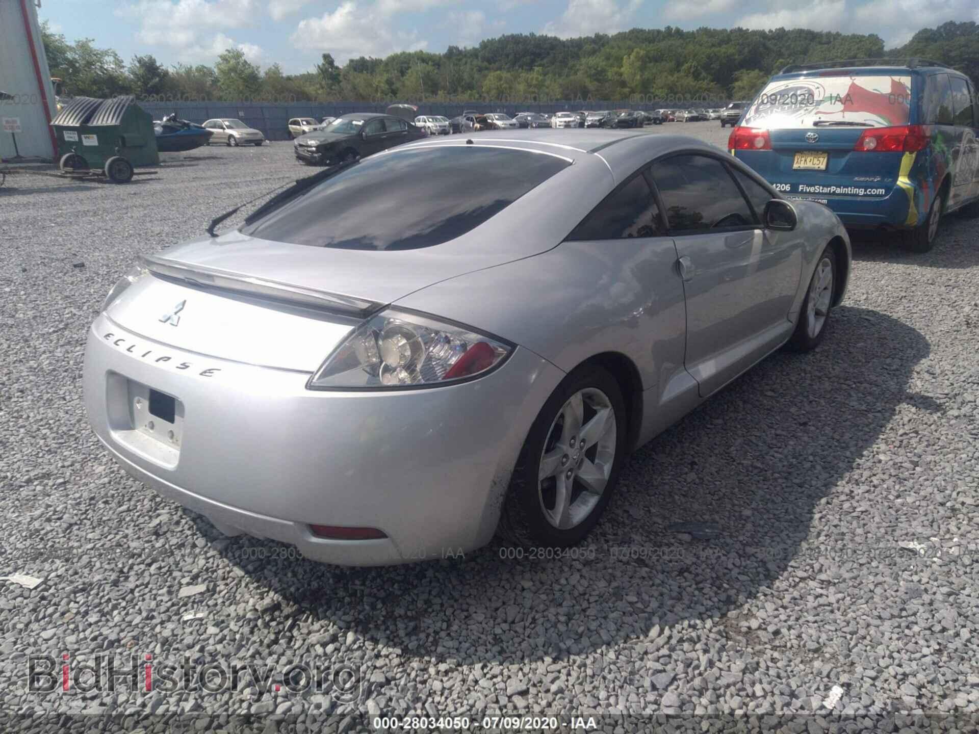 2007 MITSUBISHI ECLIPSE - VIN: 4A3AK24F87E049496 - Photo 4