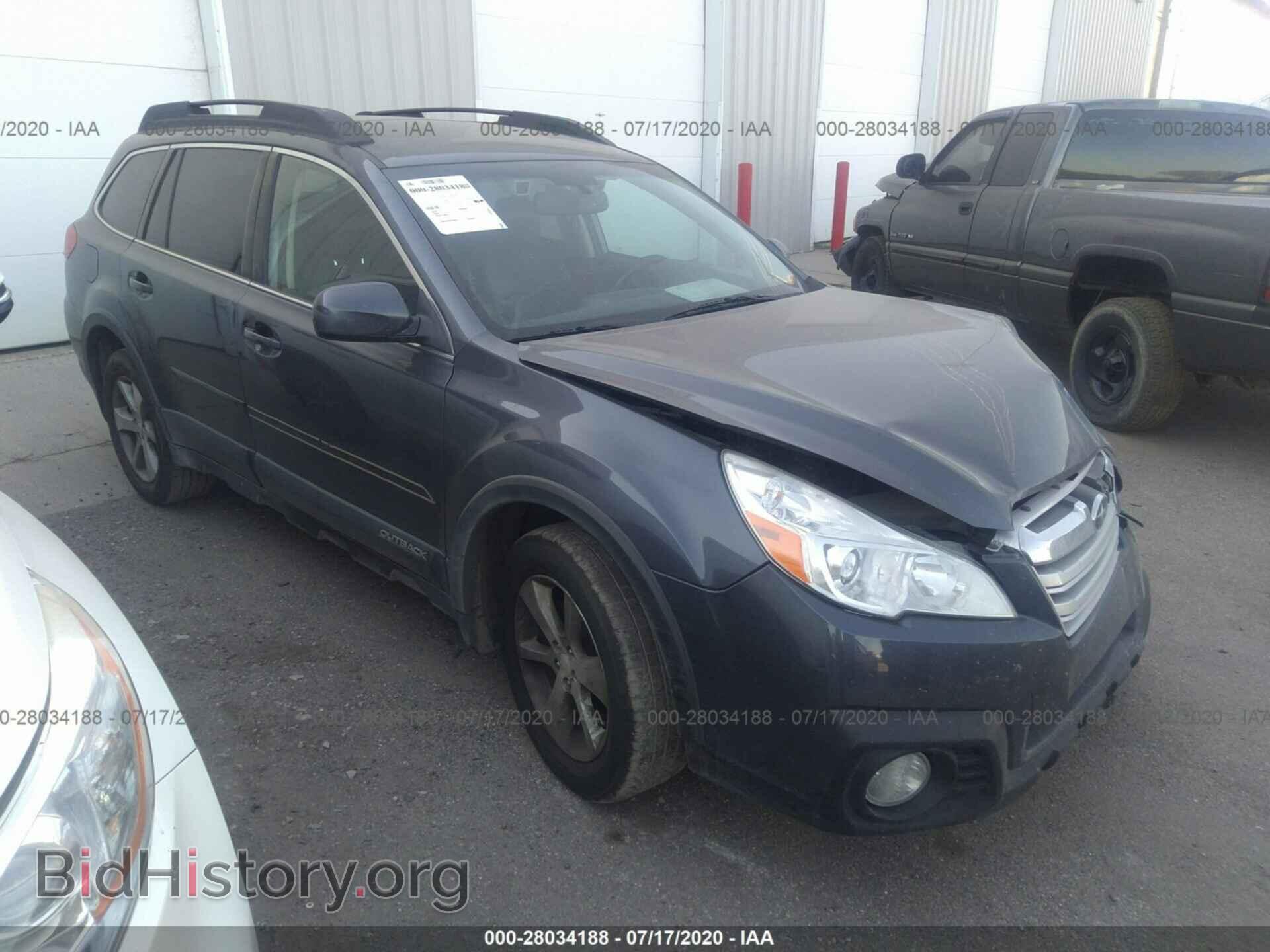 Фотография 4S4BRBNC4E3220224 - SUBARU OUTBACK 2014