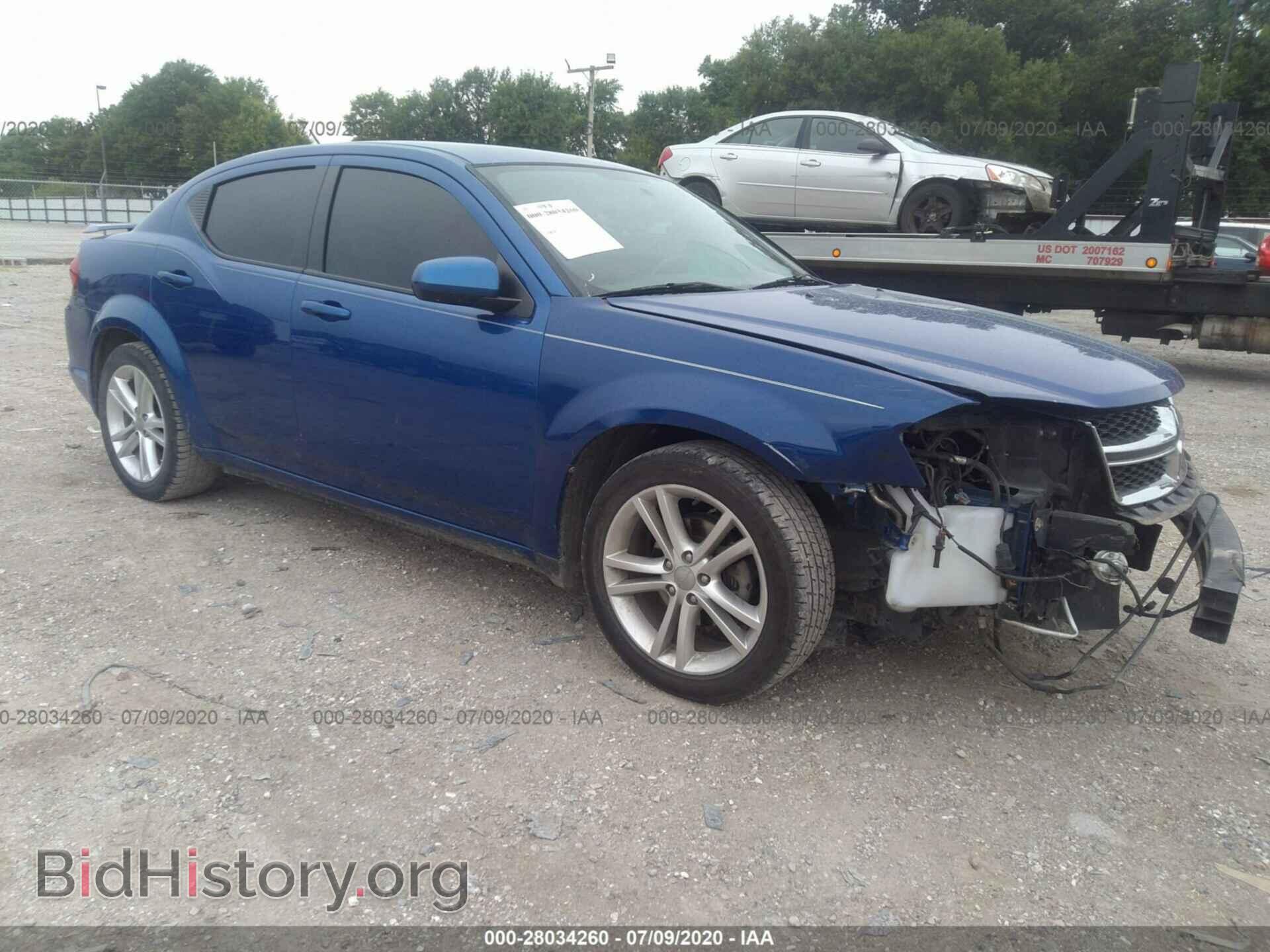 Photo 1C3CDZCB7CN312590 - DODGE AVENGER 2012
