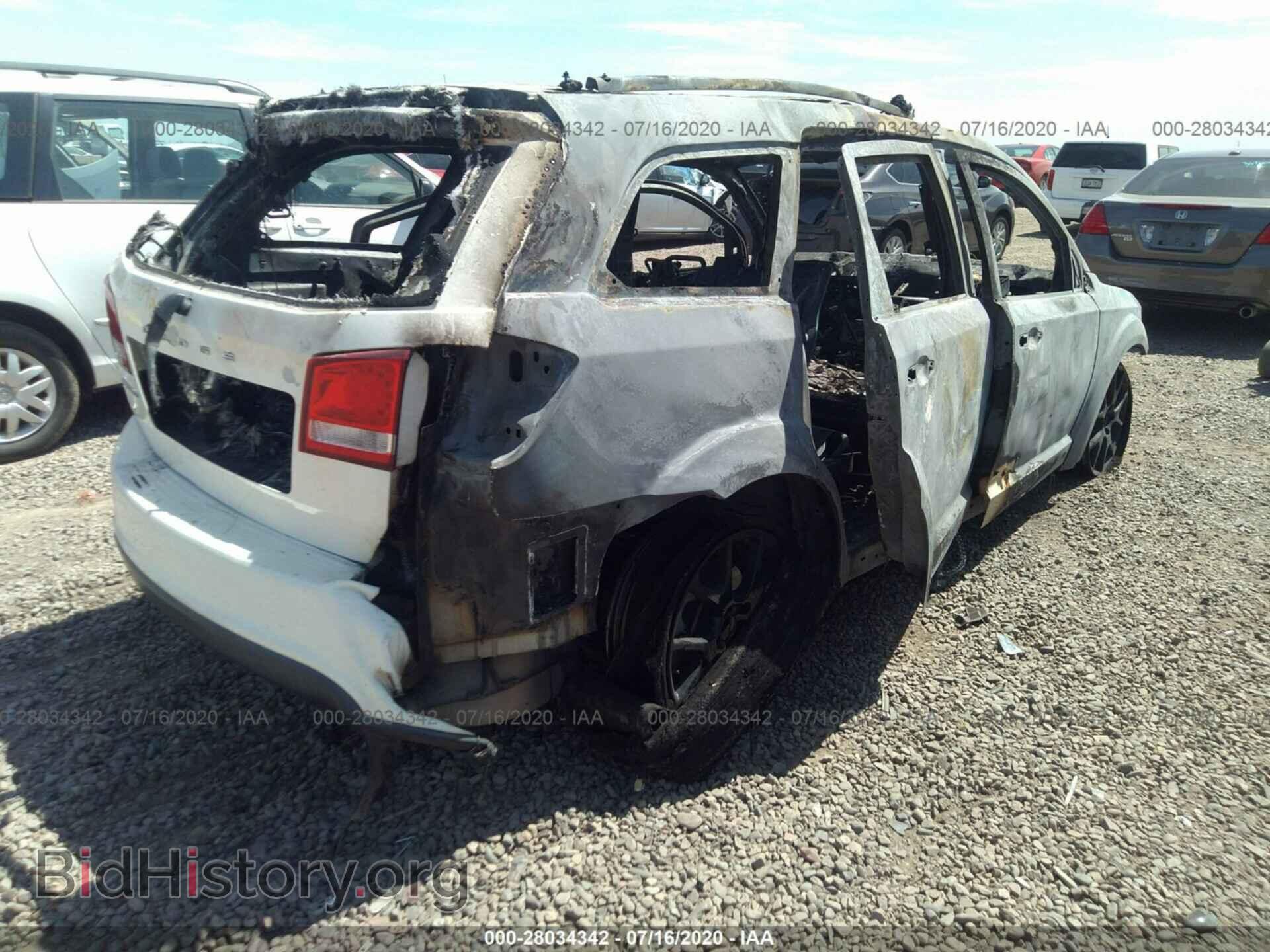 2014 DODGE JOURNEY - VIN: 3C4PDCBB6ET308092 - Фото 4