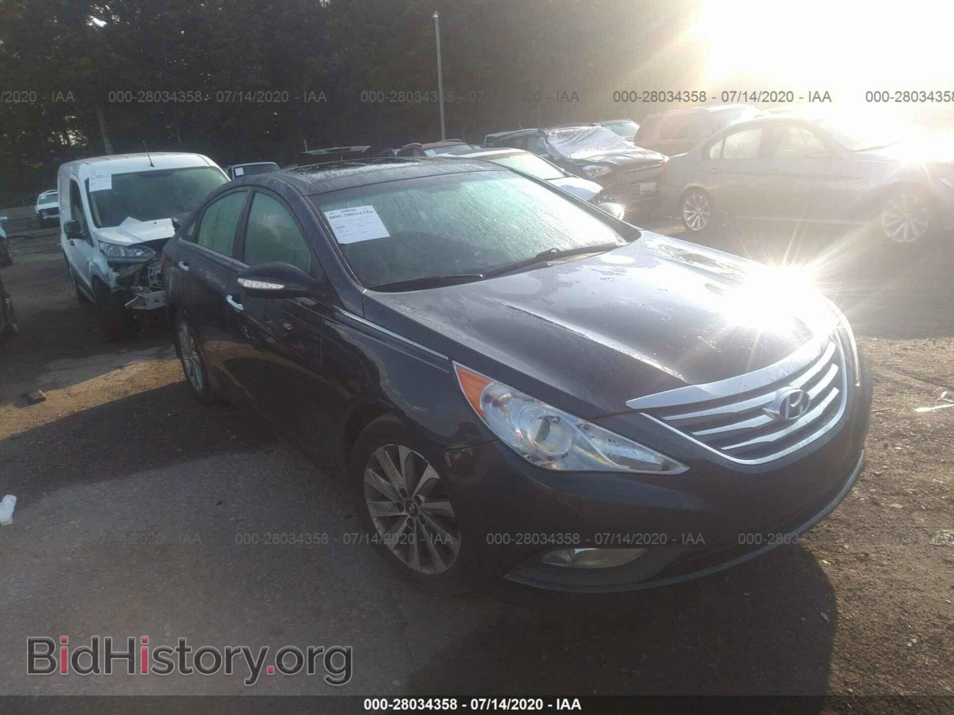 Photo 5NPEC4AC1EH893206 - HYUNDAI SONATA 2014